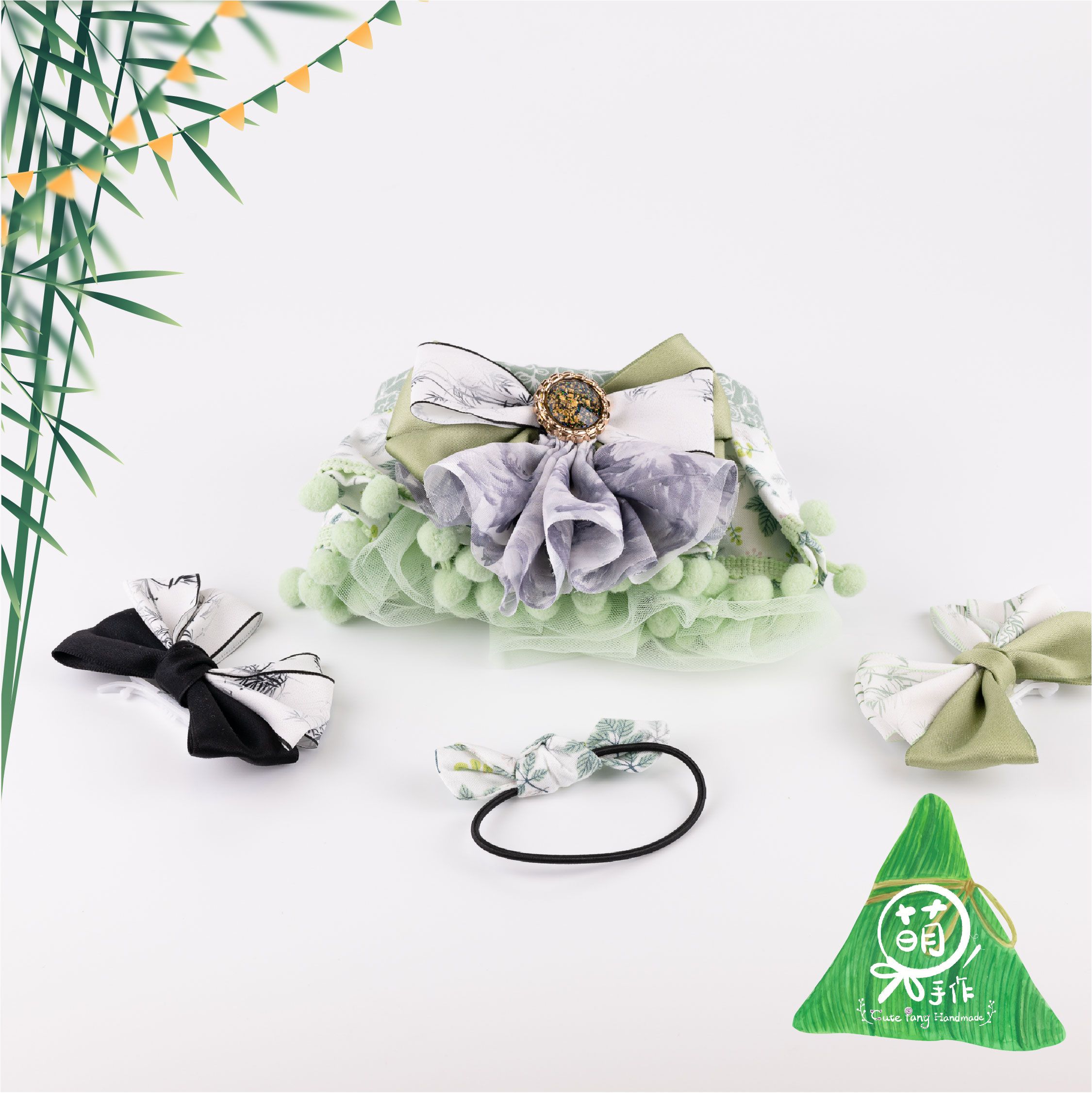 萌糖手作｜龍舟萌勇士の花嶺 花嶺 寵物領巾 狗狗領巾 貓咪領巾狗狗脖圍 貓咪脖圍 寵物項圈 貓咪項圈 狗狗項圈