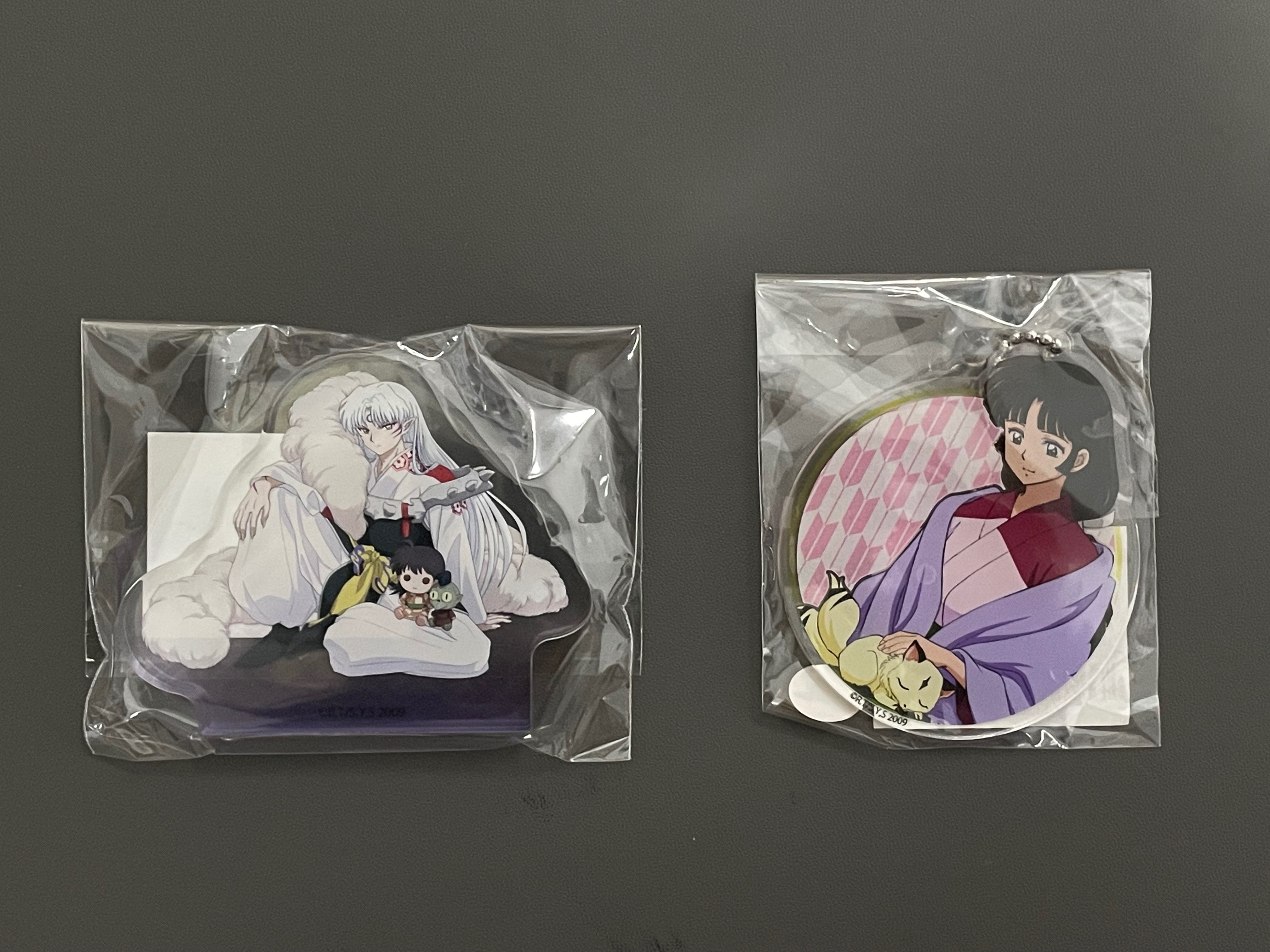 殺生丸小磚+珊瑚吊飾