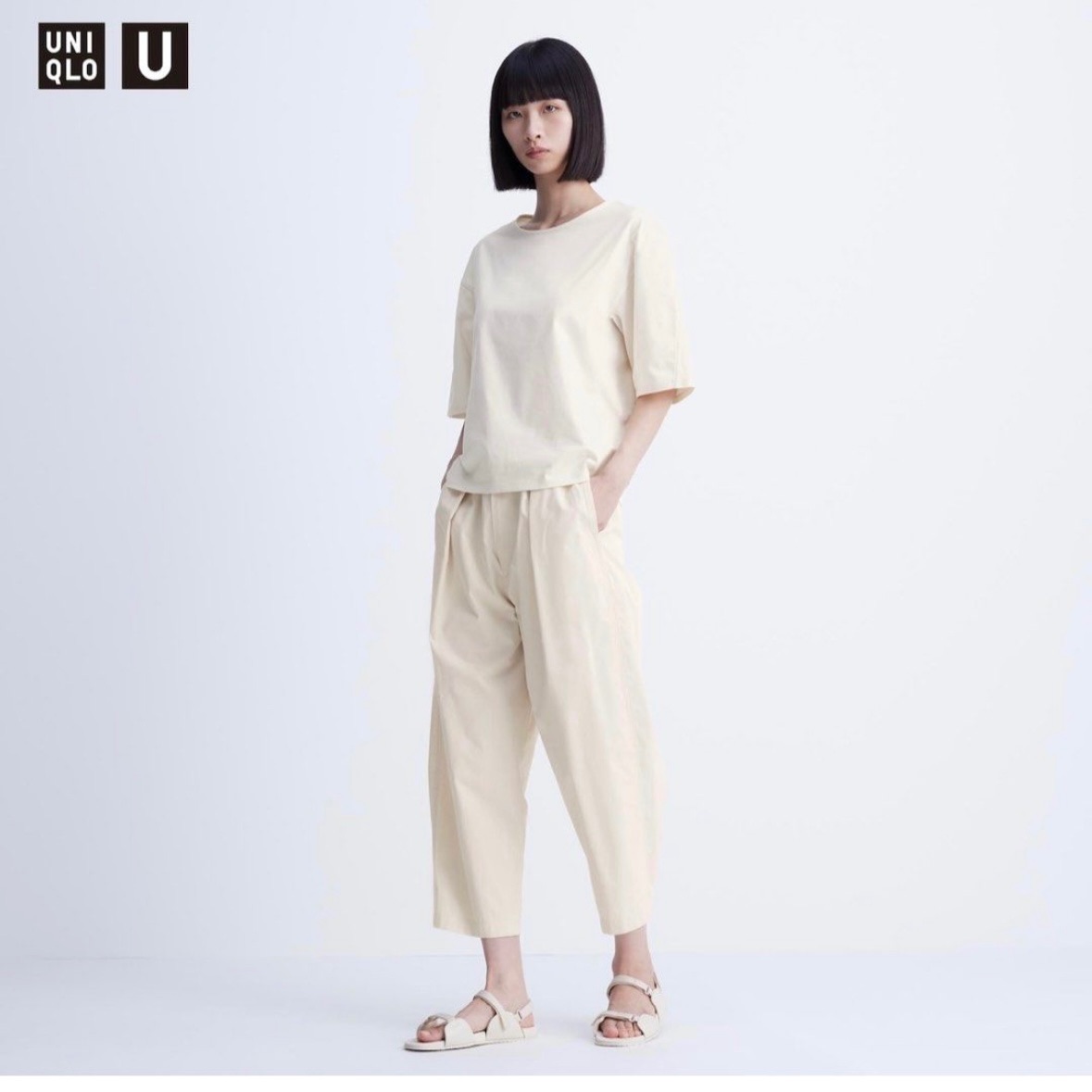 Uniqlo日本代購 U系列 降落傘九分褲（褲長54.5-56.5cm） 467043