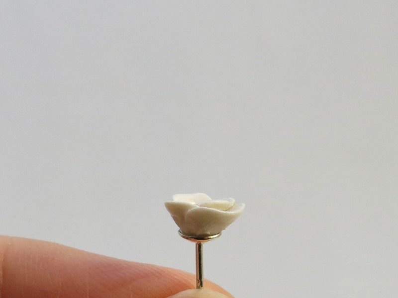 Bonheur青花瓷純銀耳環/青花瓷飾品