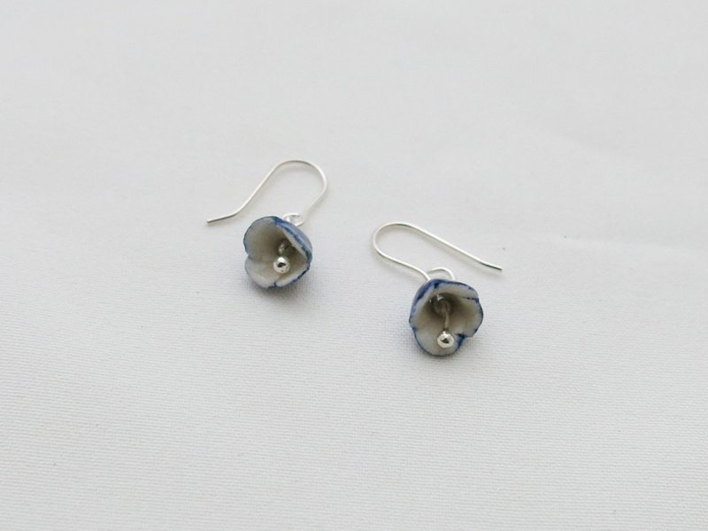 Fleur bleue青花瓷耳環/青花瓷飾品