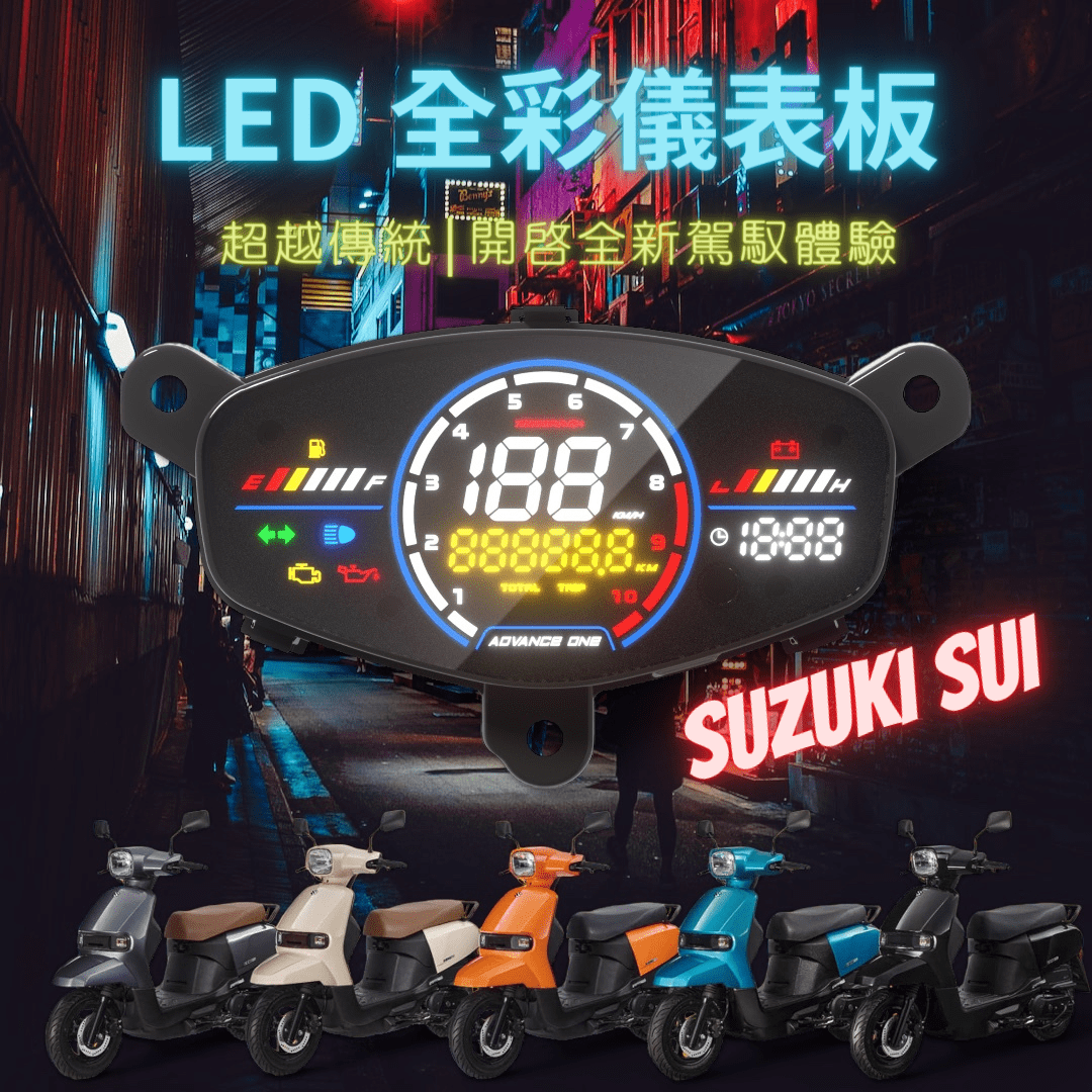 SUI125專用LED儀表板