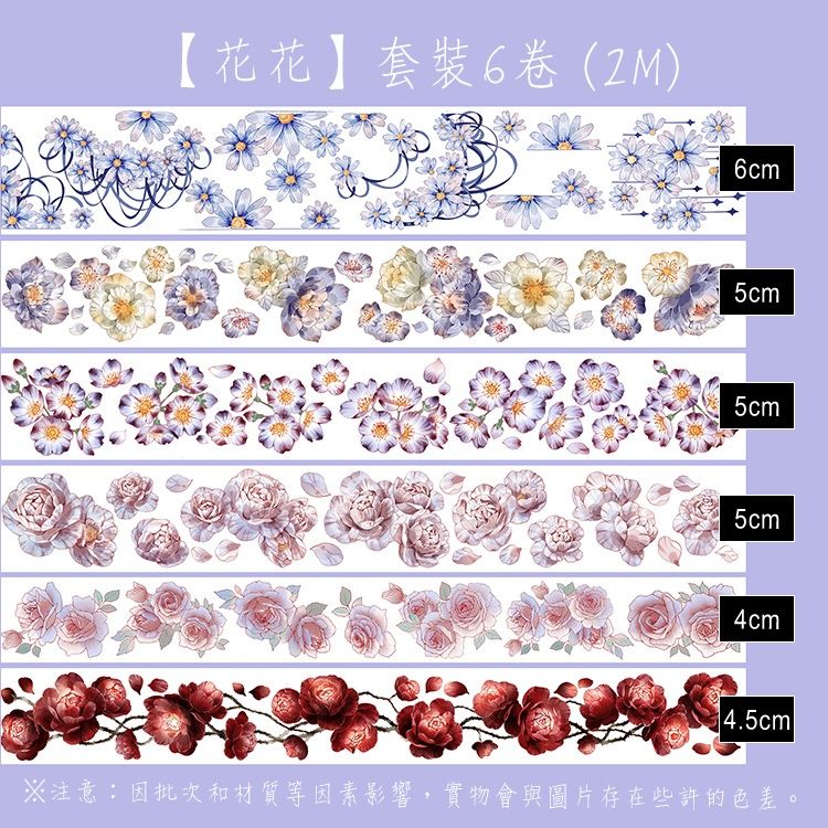 霧海鯨落 PET膠帶分裝