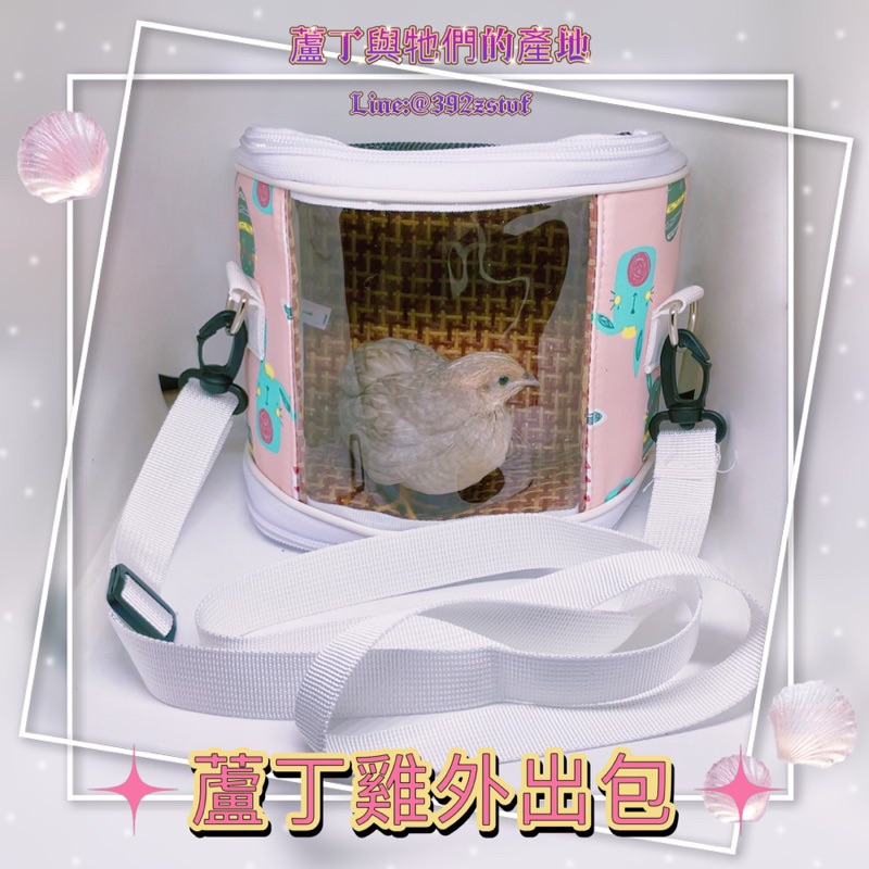 【蘆丁與牠們的產地】蘆丁雞外出背包
