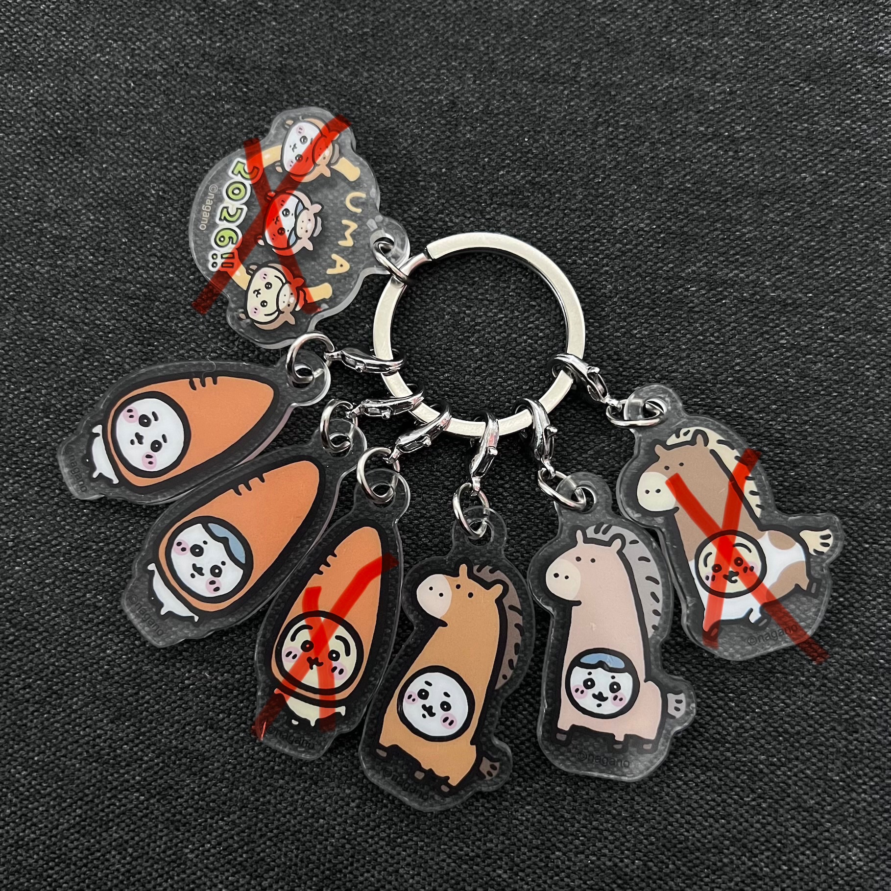 馬年福袋 胡蘿蔔馬吊飾