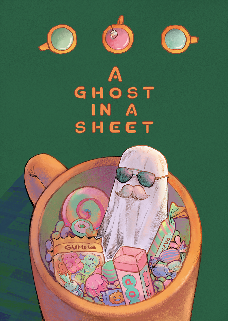 萬聖節短篇故事《A ghost in a sheet》