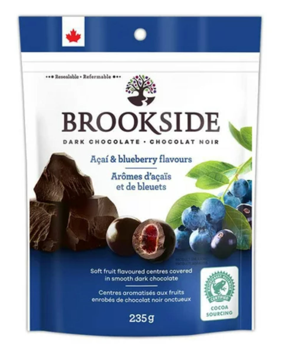 加拿大 Brookside 夾餡黑巧克力
