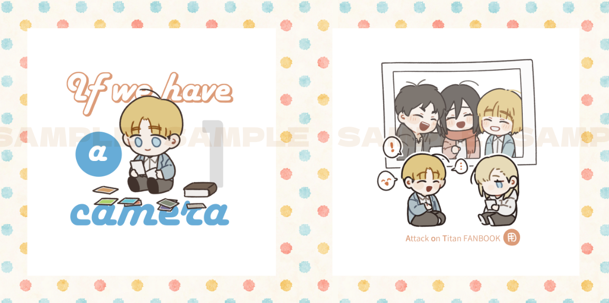 【AOT】插畫再錄本《If we have a camera》