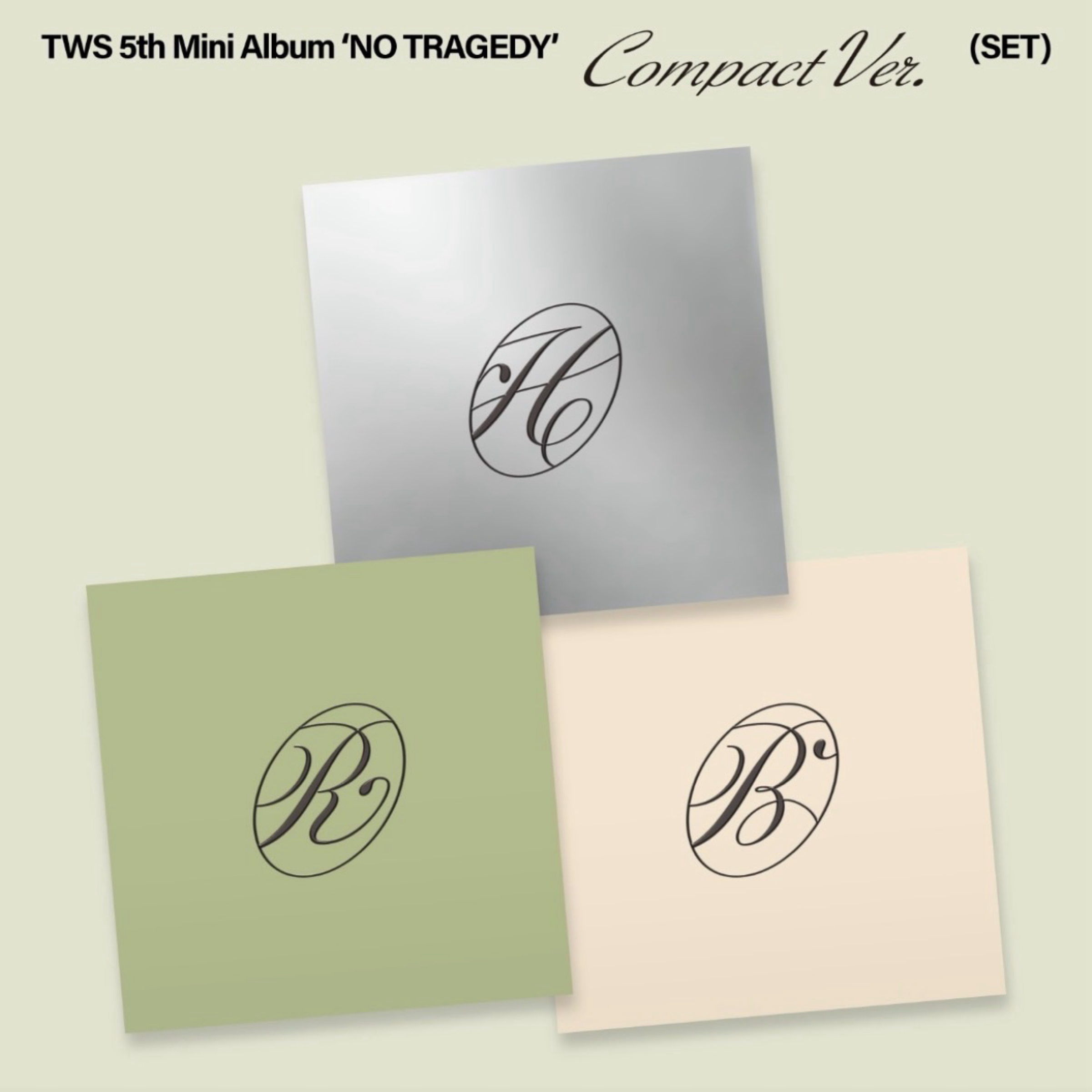 TWS 迷五 ＂NO TRAGEDY＂ Compact ver. 單封未拆專