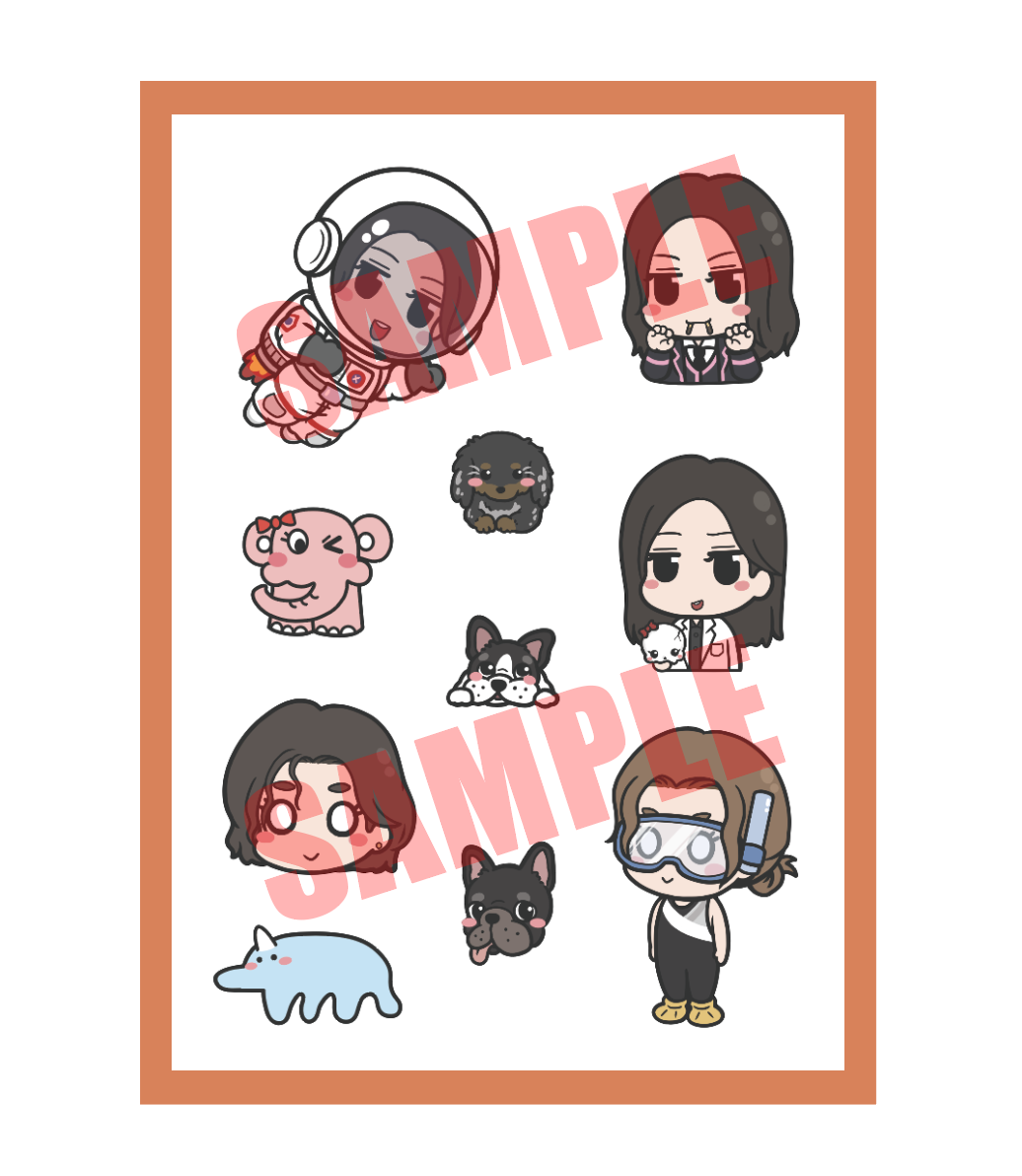 FB 轉印水晶貼紙 - 預計11月15日前後發送