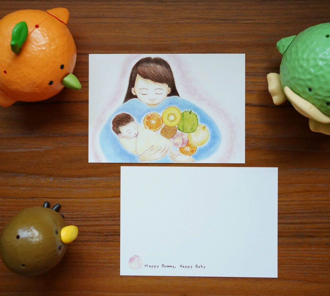 媽咪樂明信片 Happy Ｍommy postcard