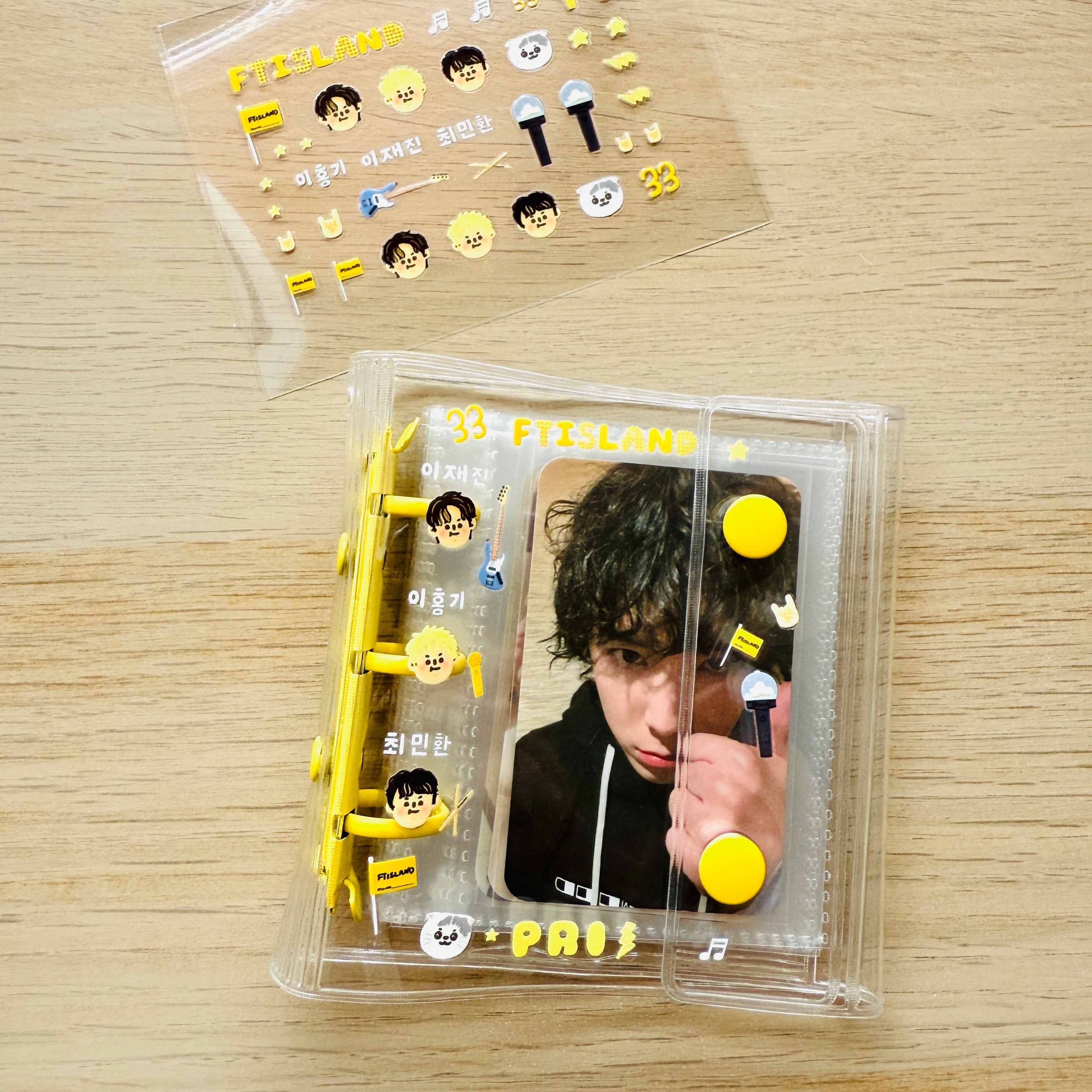 《預購｜追星小卡冊-轉印貼+卡冊+卡冊內頁10張》