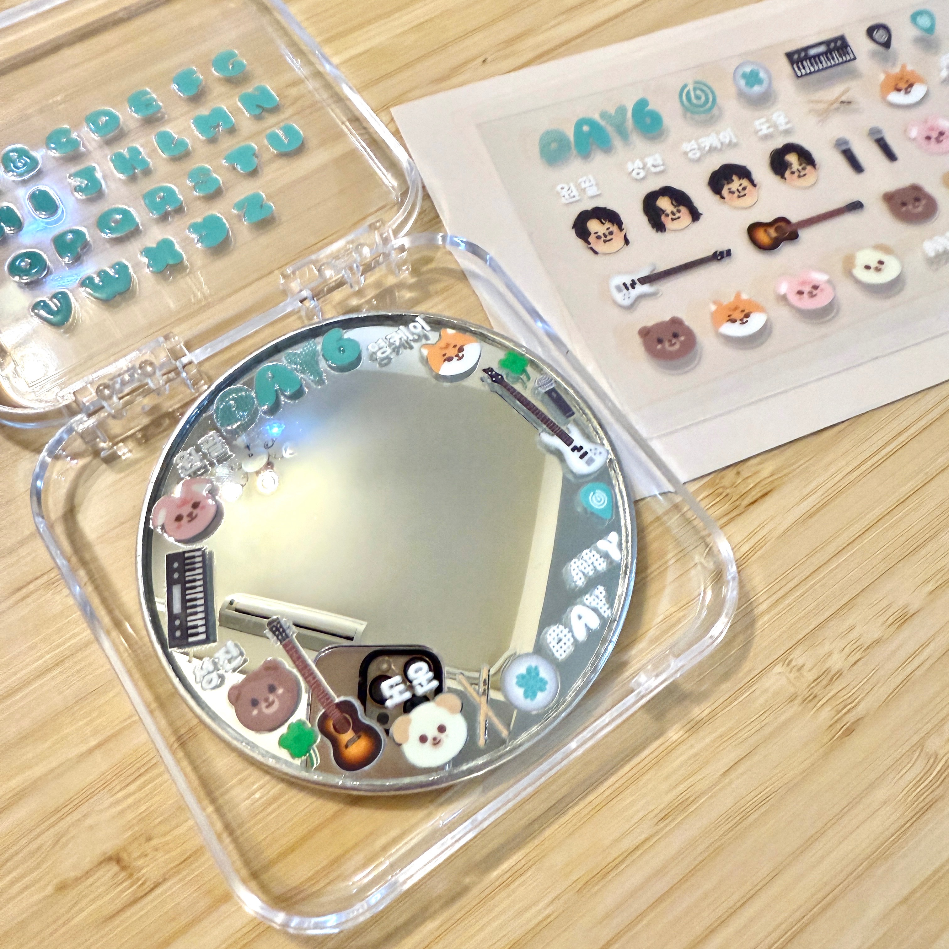 《追星人必備-凸面鏡+轉印貼》