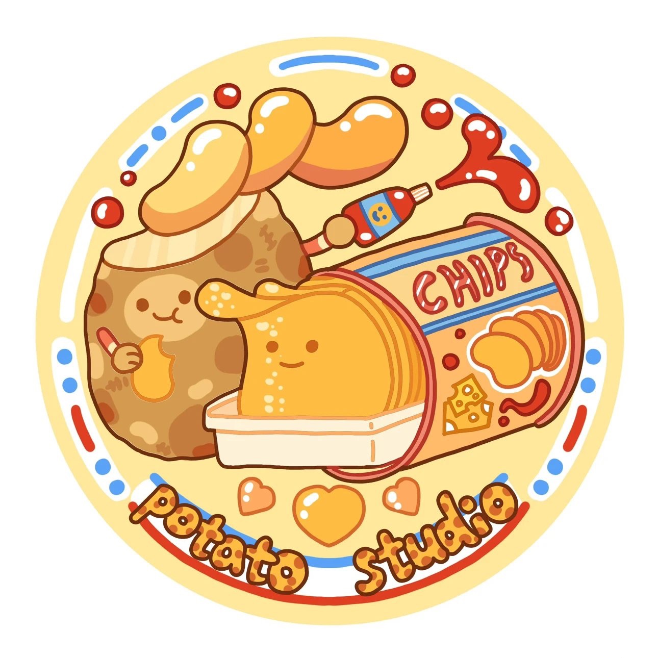 《小薯片捏》默認瑕疵正常範圍自行了解，下單前請確認商品狀況，售出一律不退不換🫷🏻