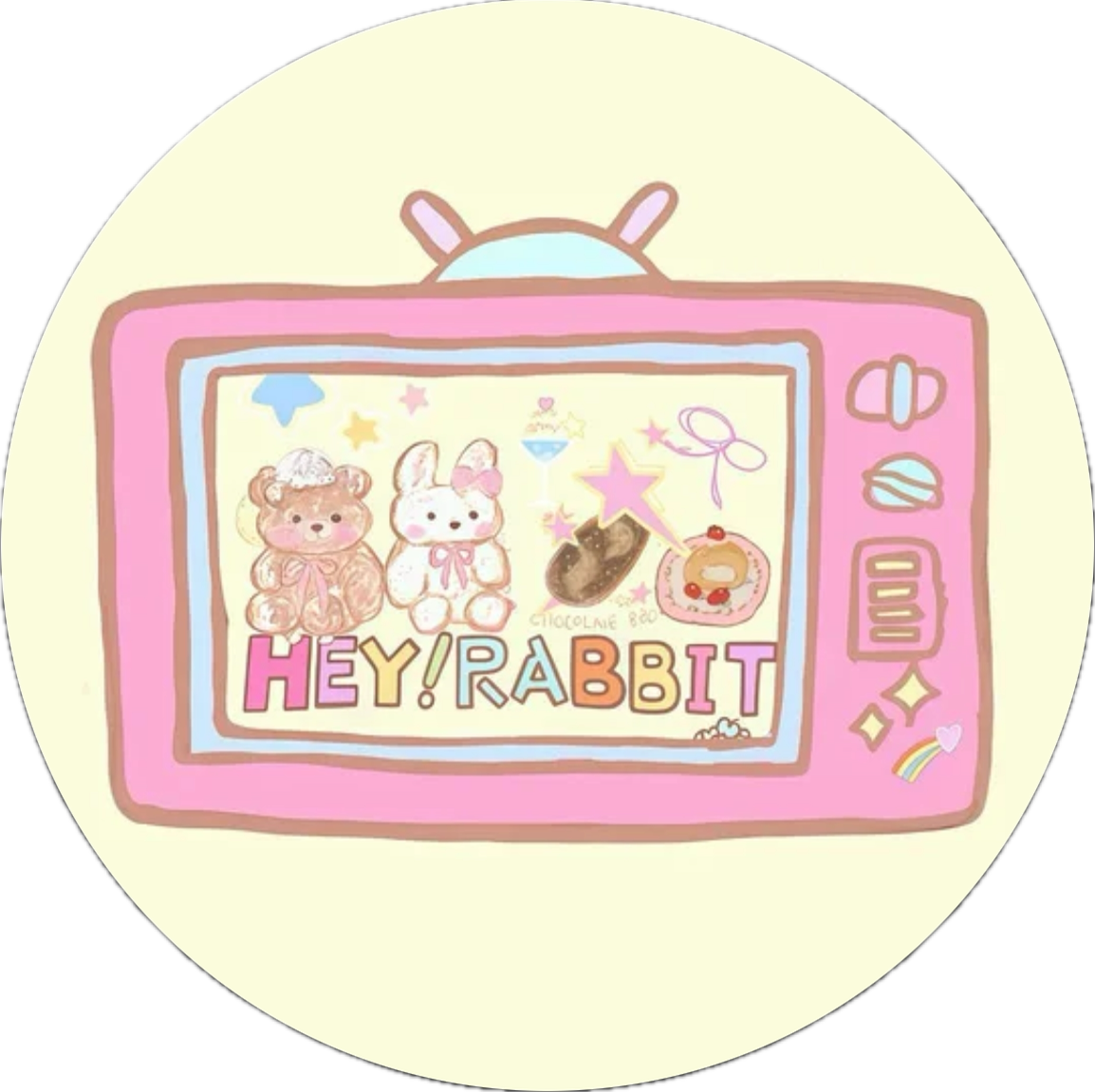 《Hey!Rabbit》默認瑕疵正常範圍自行了解，下單前請確認商品狀況，售出一律不退不換🫷🏻