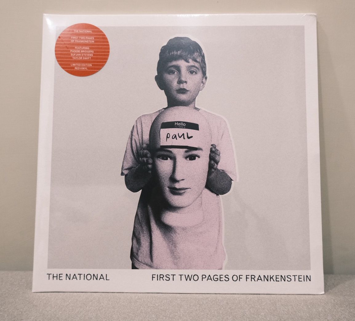 The National - First Two Pages of Frankenstein 紅膠