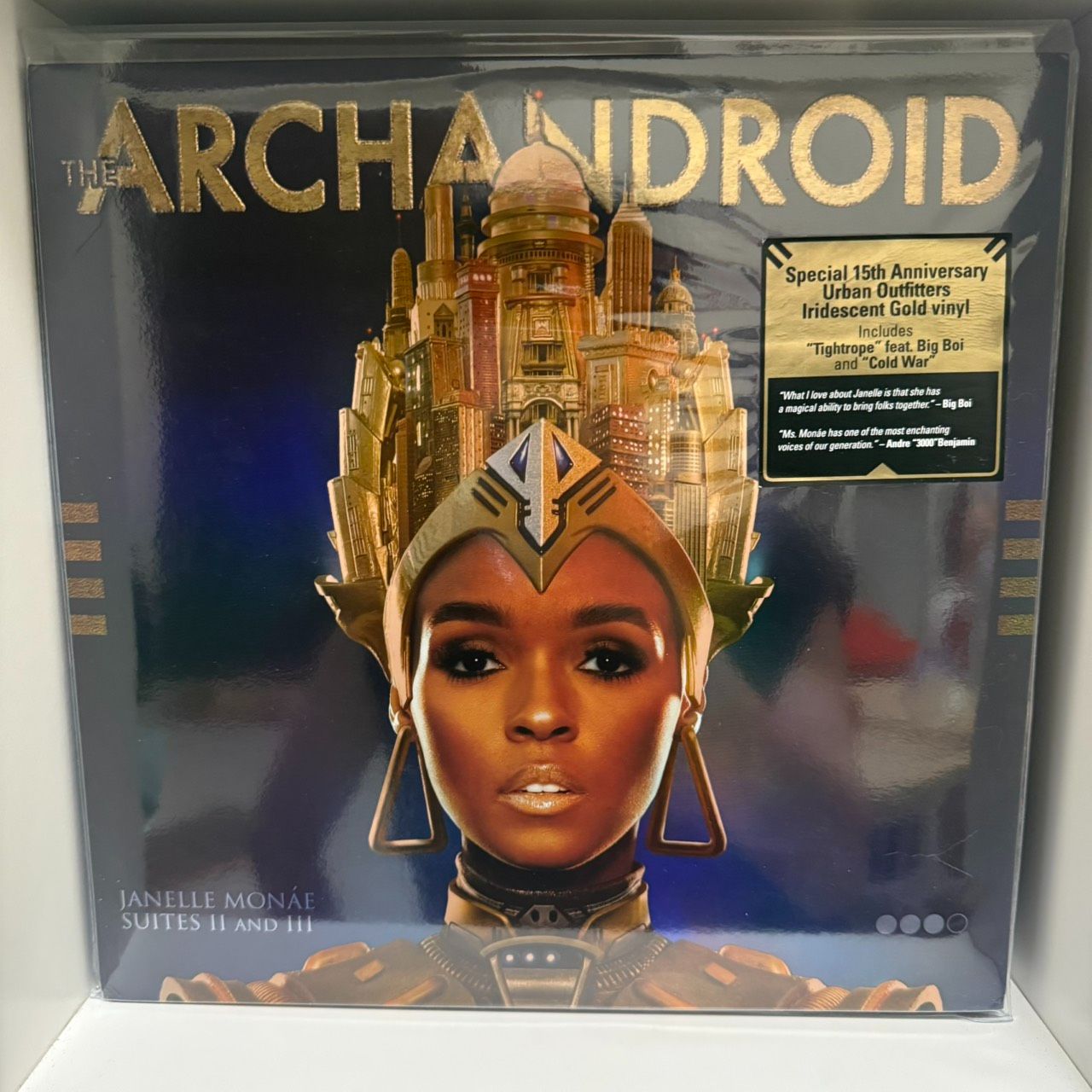 Janelle Monáe - The ArchAndroid （大理石白膠）