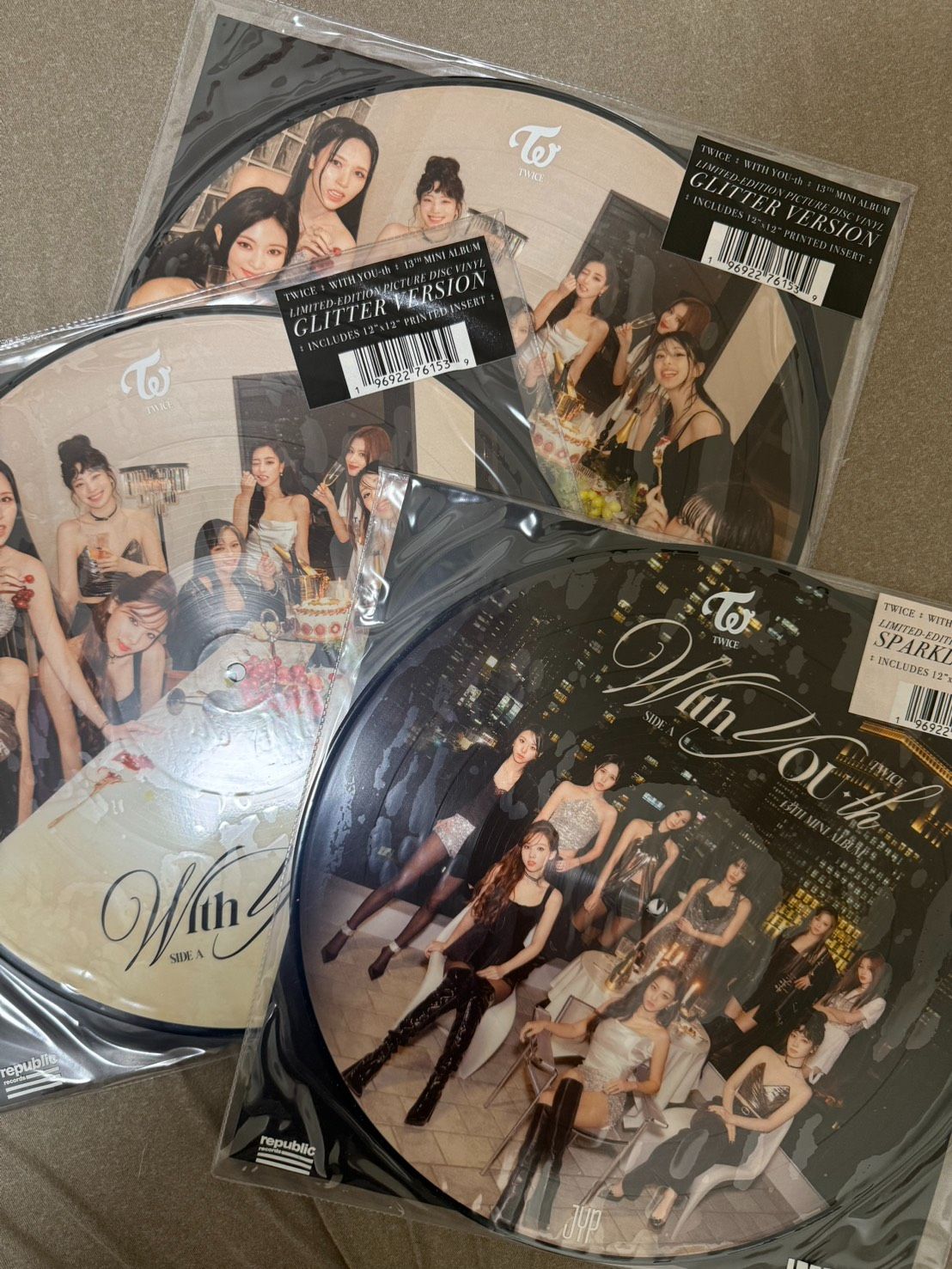 TWICE - With-Youth 圖膠