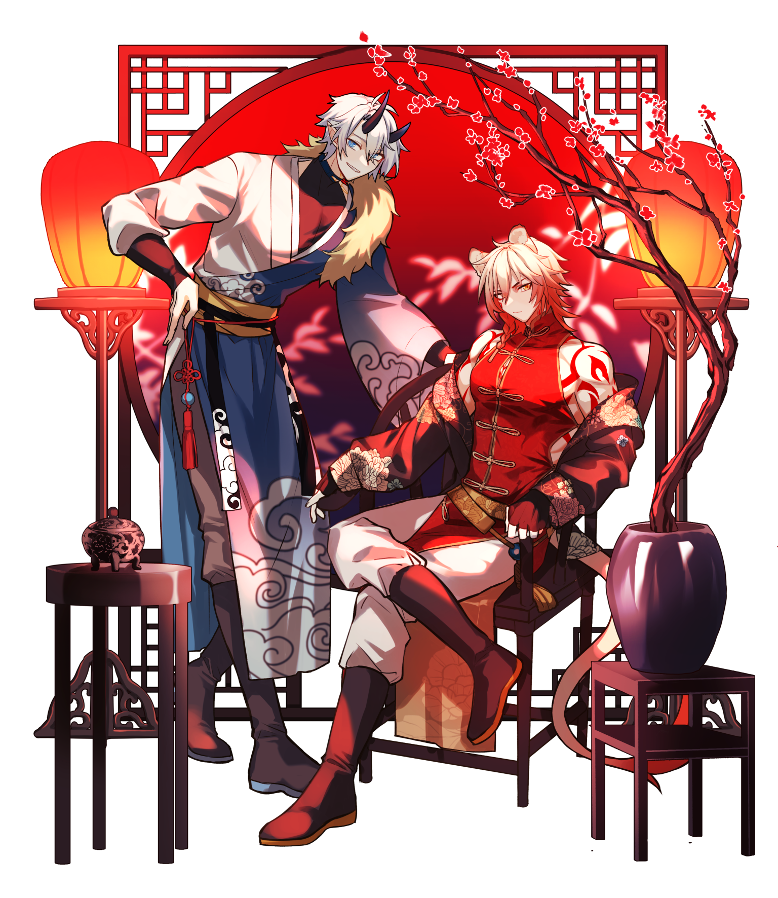 理砂+厄敵妖怪四插自組版立牌