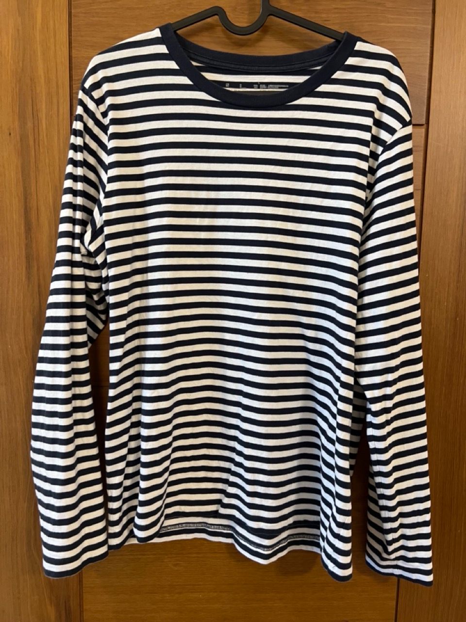 MUJI 男生 長袖條文