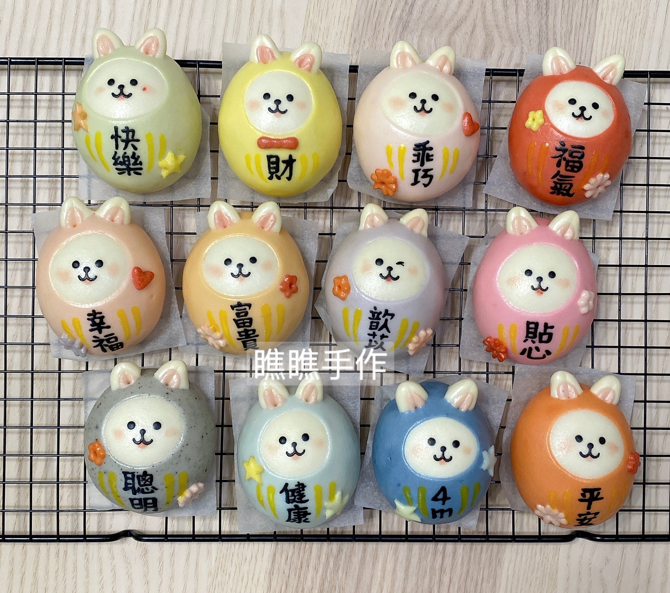 兔兔不倒翁鮮奶饅頭