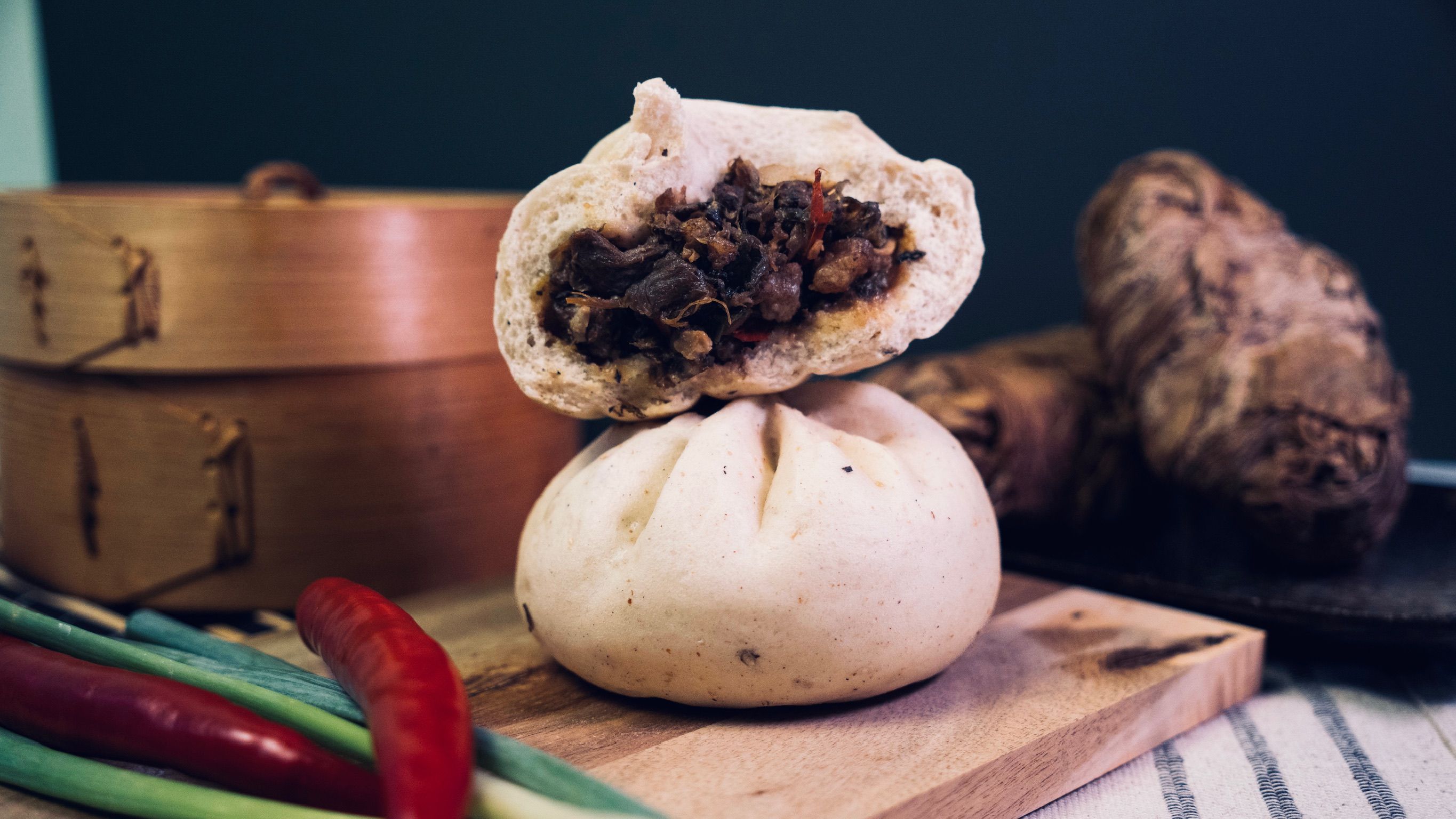 16梅干菜包（葷）