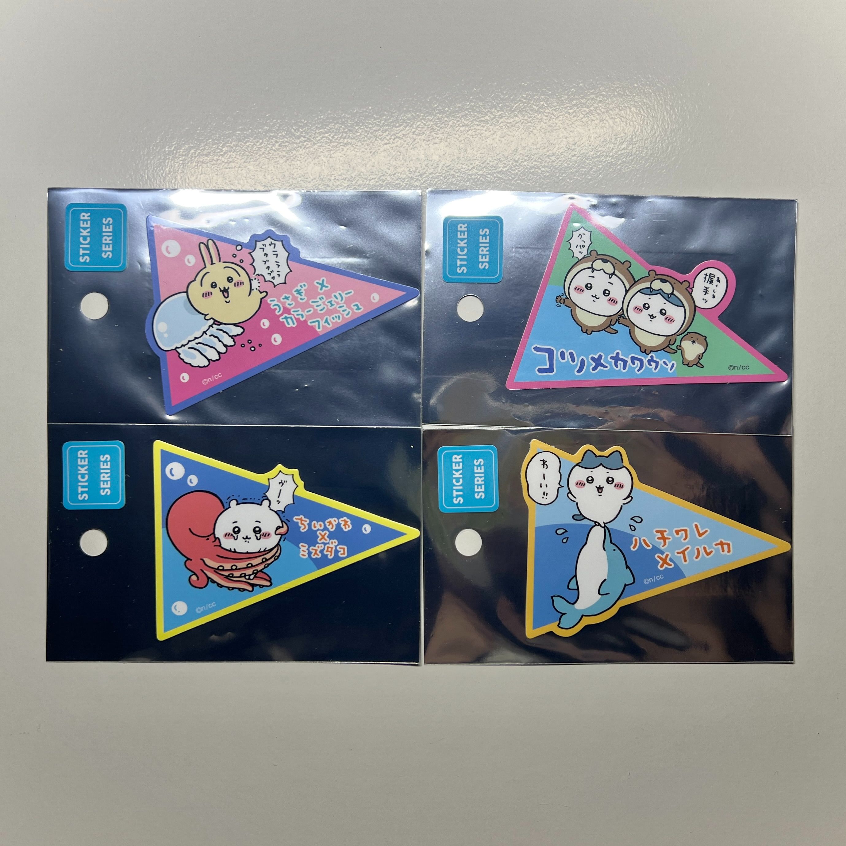 水族館系列 貼紙｜Chiikawa 吉伊卡哇