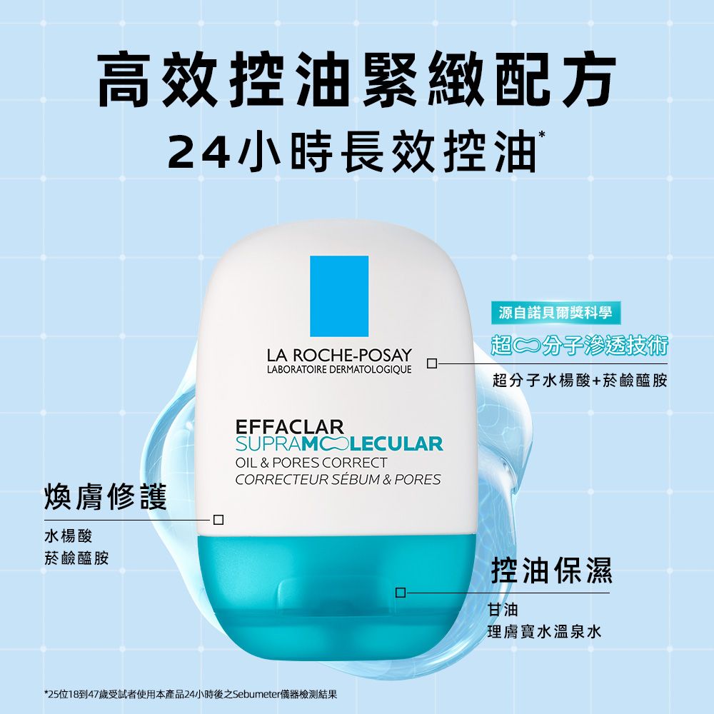 超分子毛孔緊緻控油保濕乳 40ml