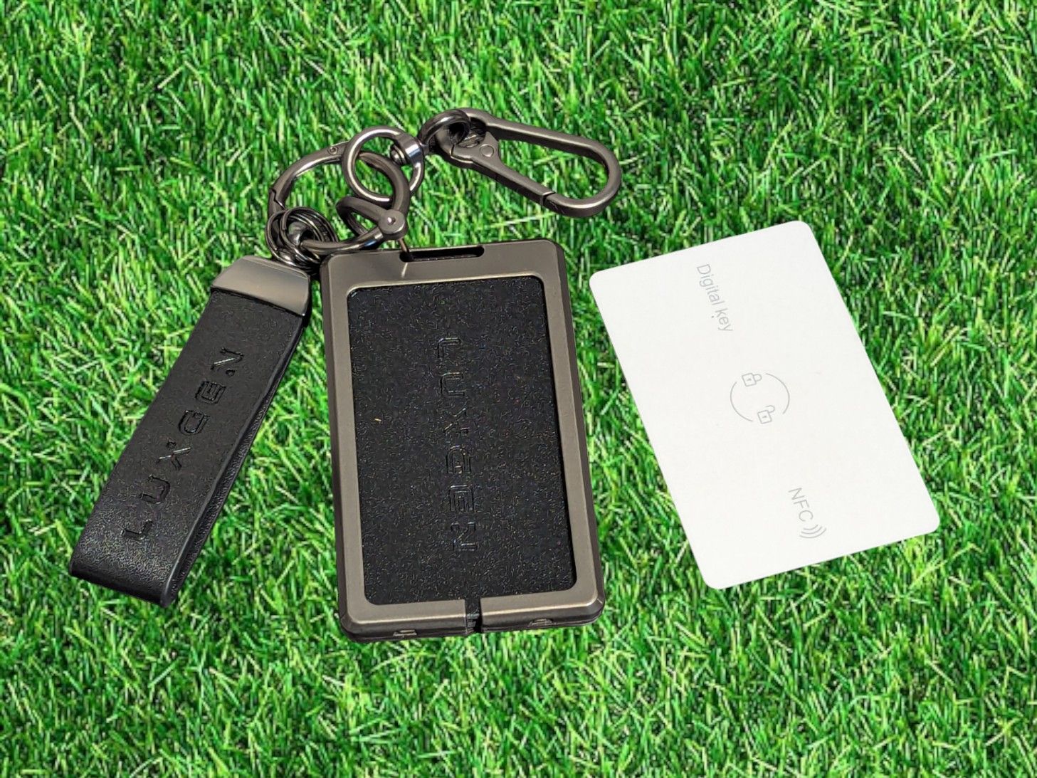 （點精品）LUXGEN n7 NFC 卡片 鑰匙 皮套 卡包