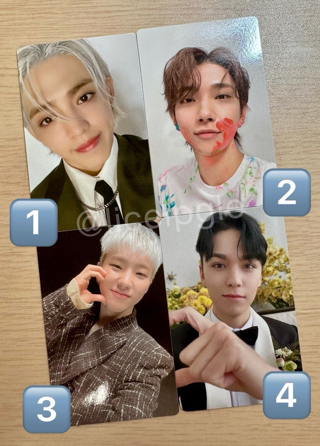 ❌已售完 Joshua/Hoshi/Vernon（全帶走200）