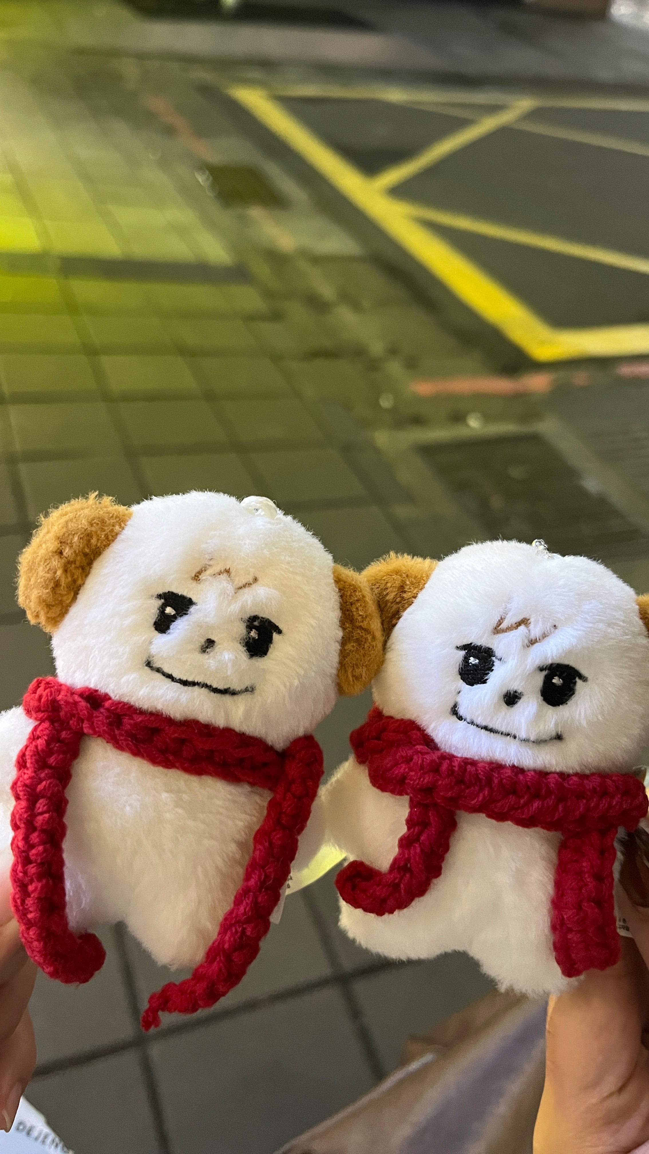 笑面狗圍巾