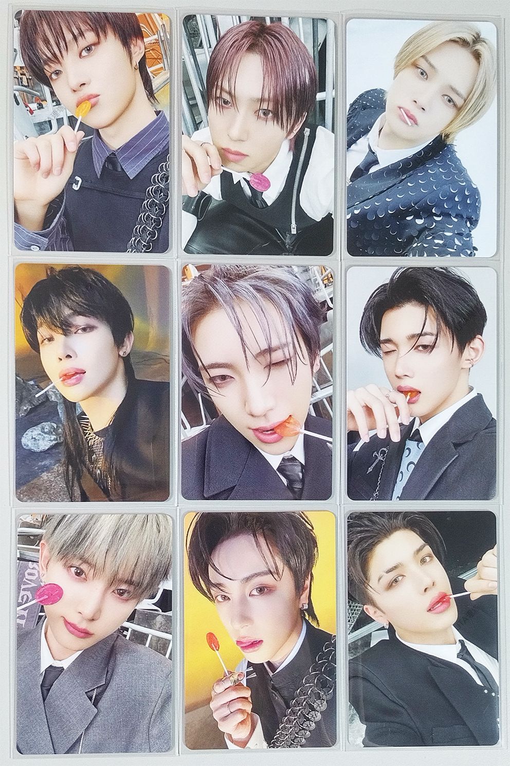 【＆TEAM官方】月狼 WVS特典 棒棒糖卡