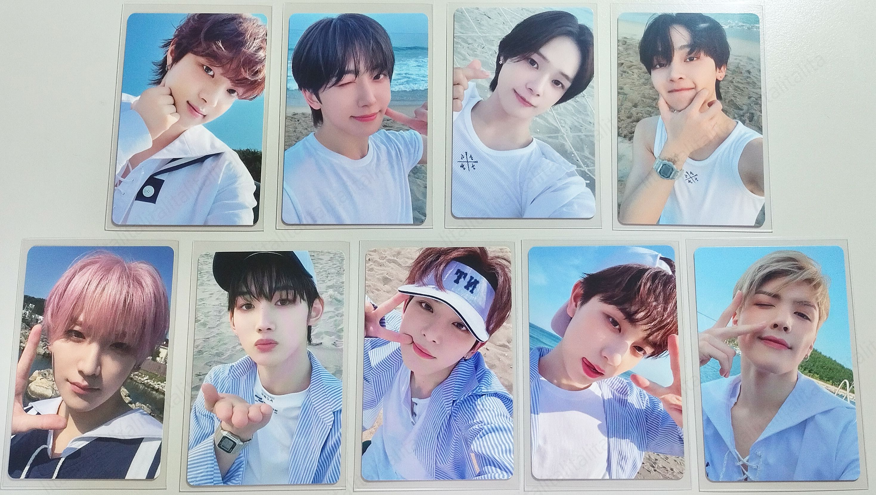 【＆TEAM官方】青嵐 個人封面版專輯小卡D