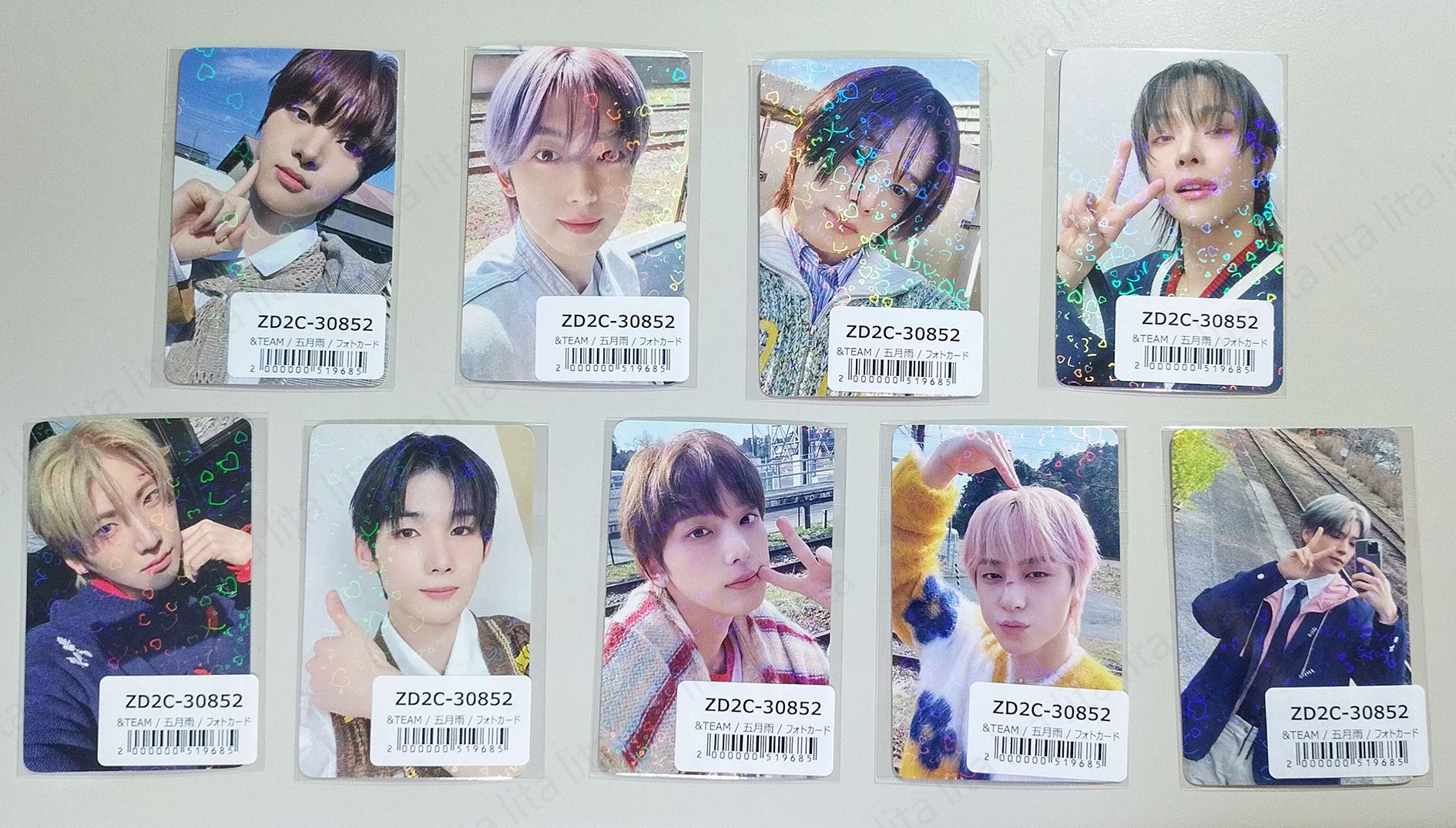 【＆TEAM官方】五月雨 日本環球特典（閃卡）