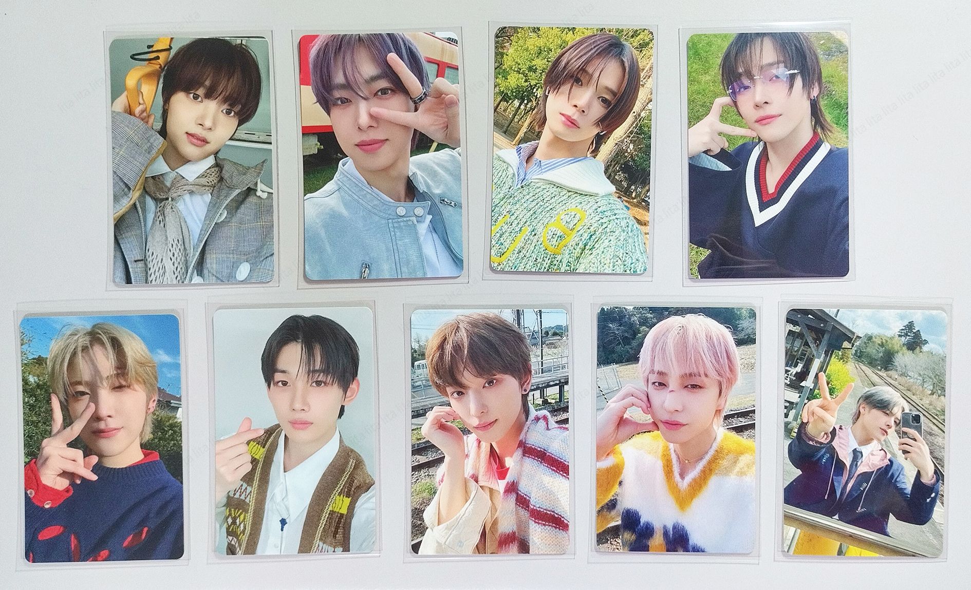 【＆TEAM官方】五月雨 通常版專輯小卡