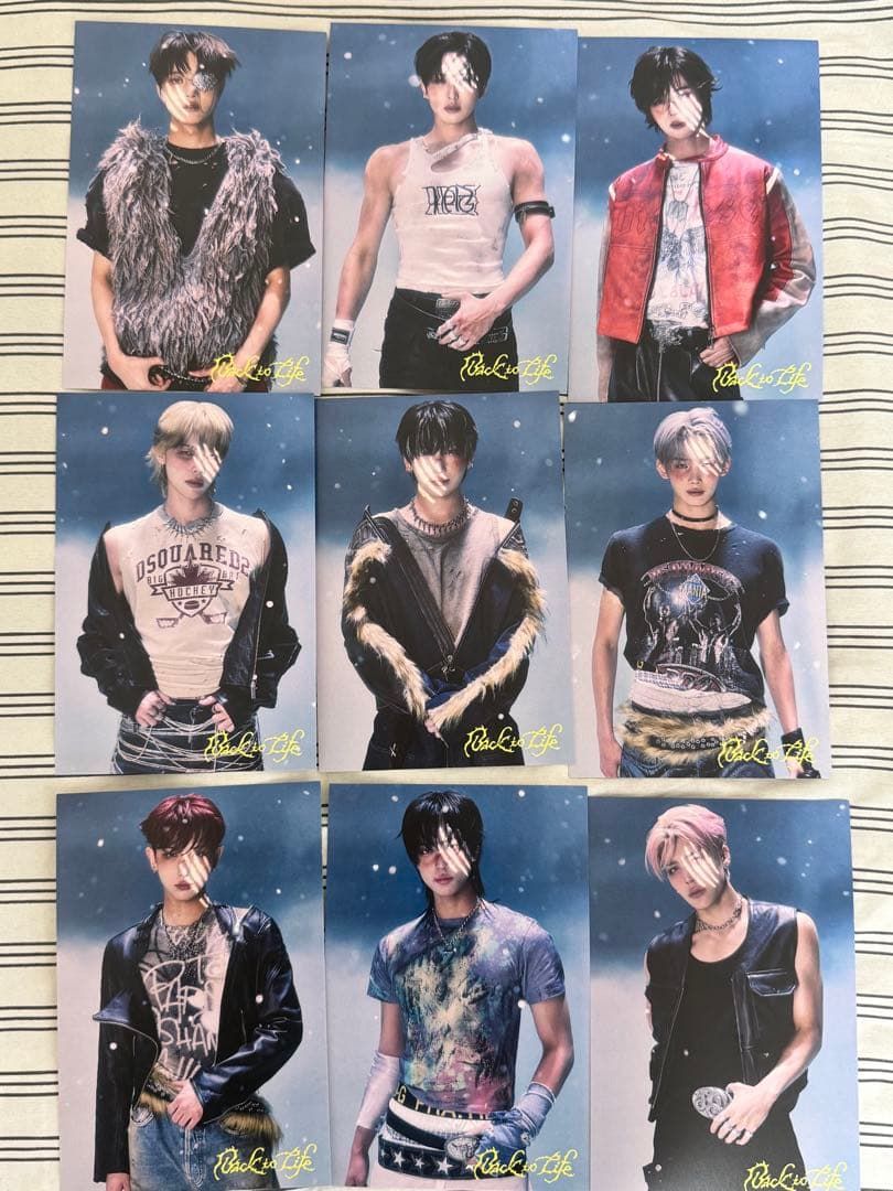 【＆TEAM官方】Back to Life 日本animate特典明信片（概念照）