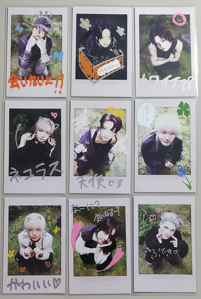 【＆TEAM官方】Back to Life 通常版 mini版拍立得小卡