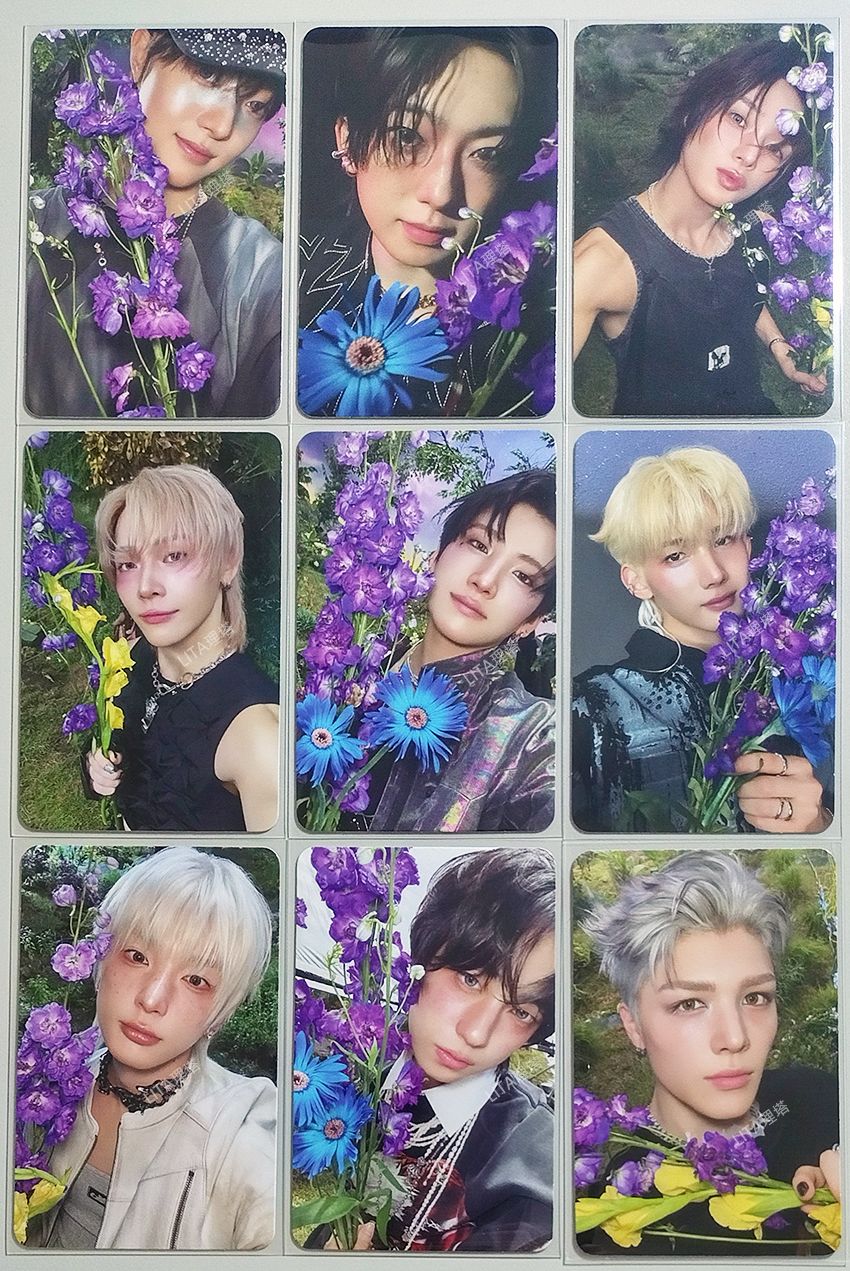 【＆TEAM官方】Back to Life 個人封面版專卡A 花卡/下巴卡/臉頰卡