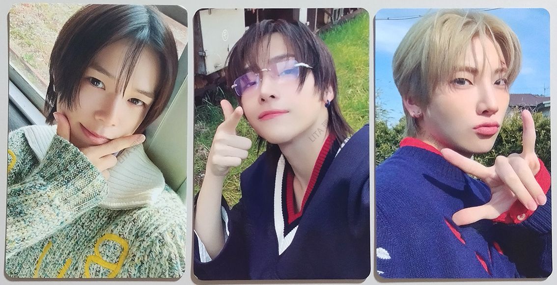 【＆TEAM官方】五月雨 個人封面版專輯小卡