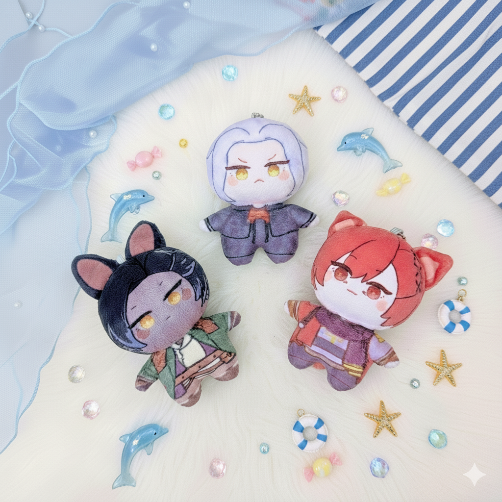 【預售 請閱讀內文】【FF14】哈迪斯 古拉哈 埃倫維爾 饅頭娃娃【預售至10/15】