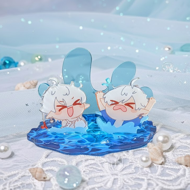 【預售】【FF14】哈哈我哥溺水 多插立牌