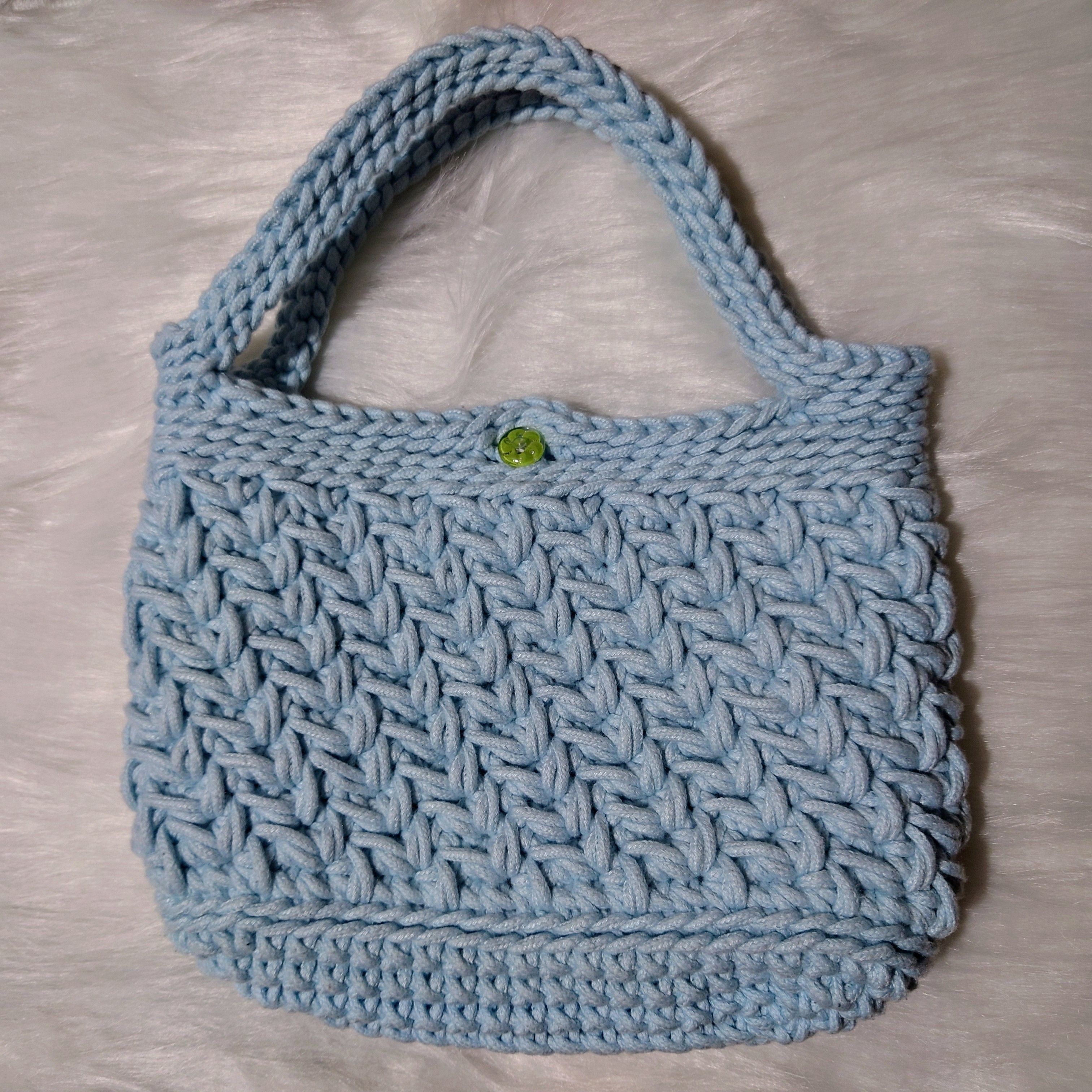 Macrame 包芯棉線小廢包