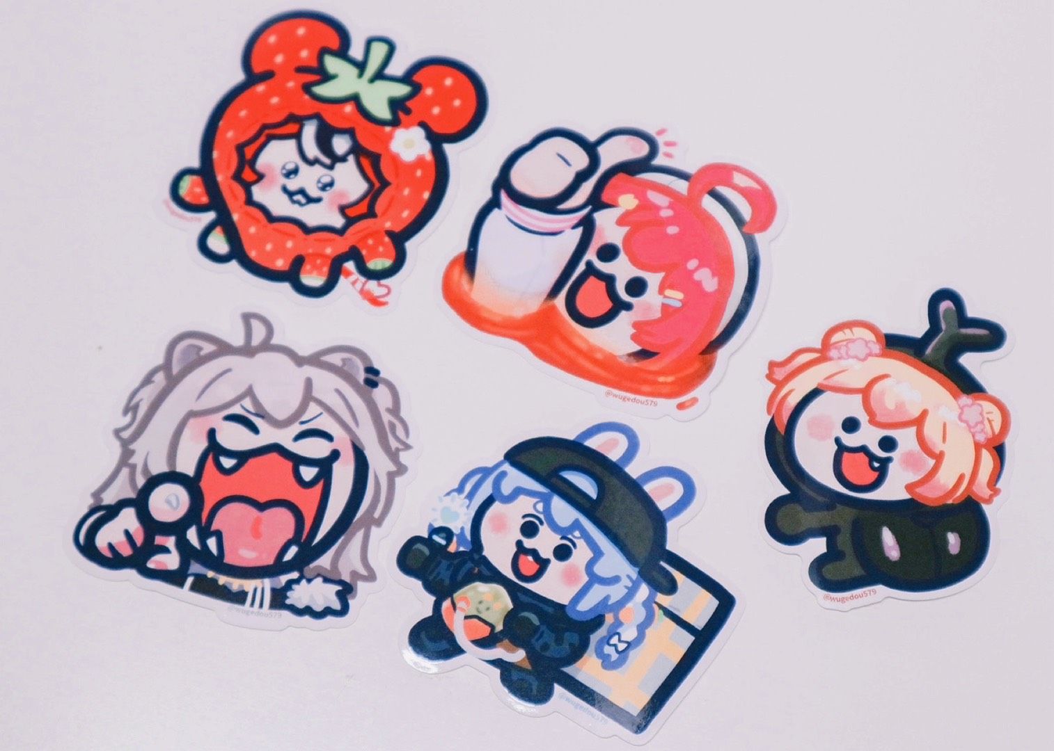 【てぇてぇ♡ステッカー】HOLO貼貼貼紙/第一彈