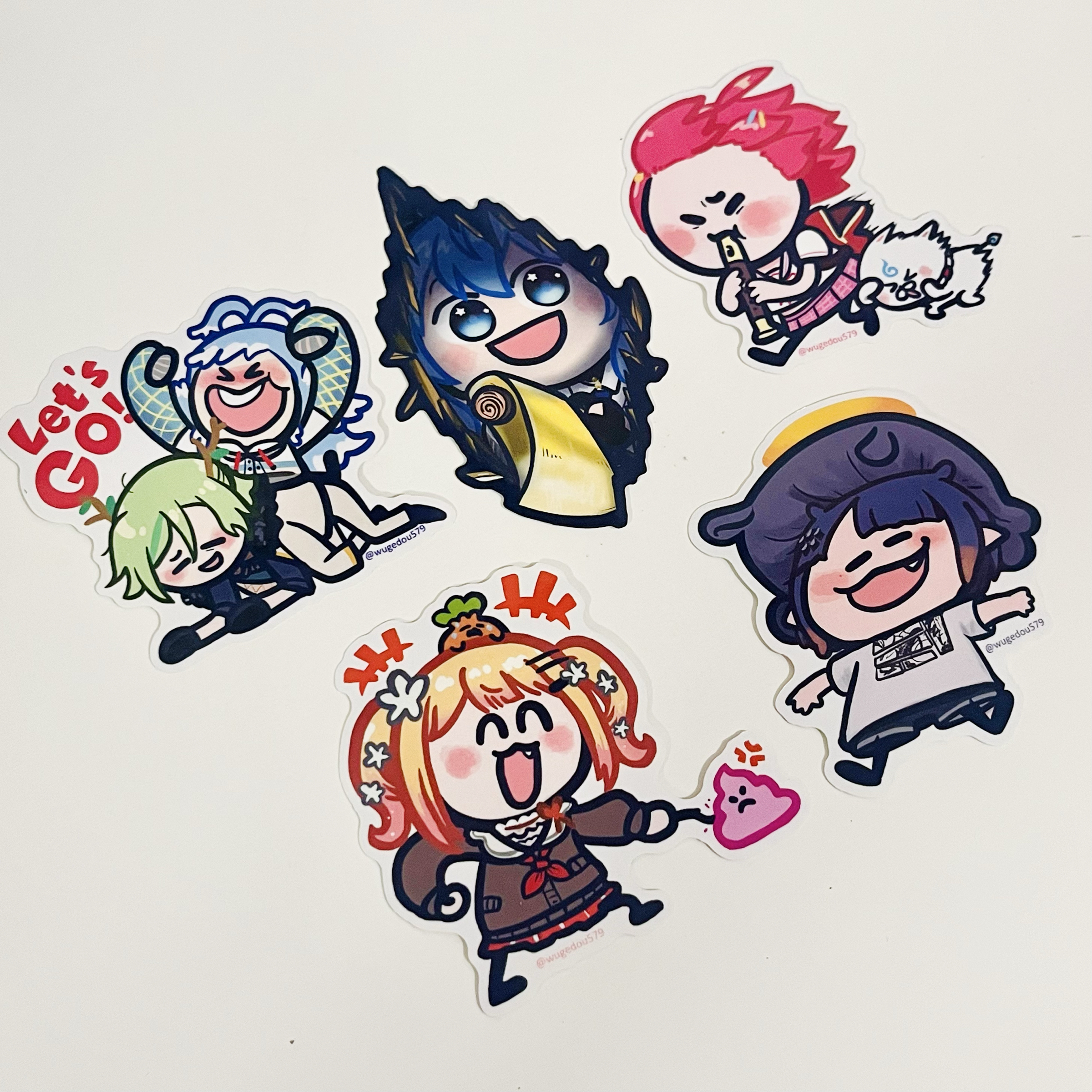 【HOLOLIVE】【I款】てぇてぇ♡ステッカー貼貼貼紙