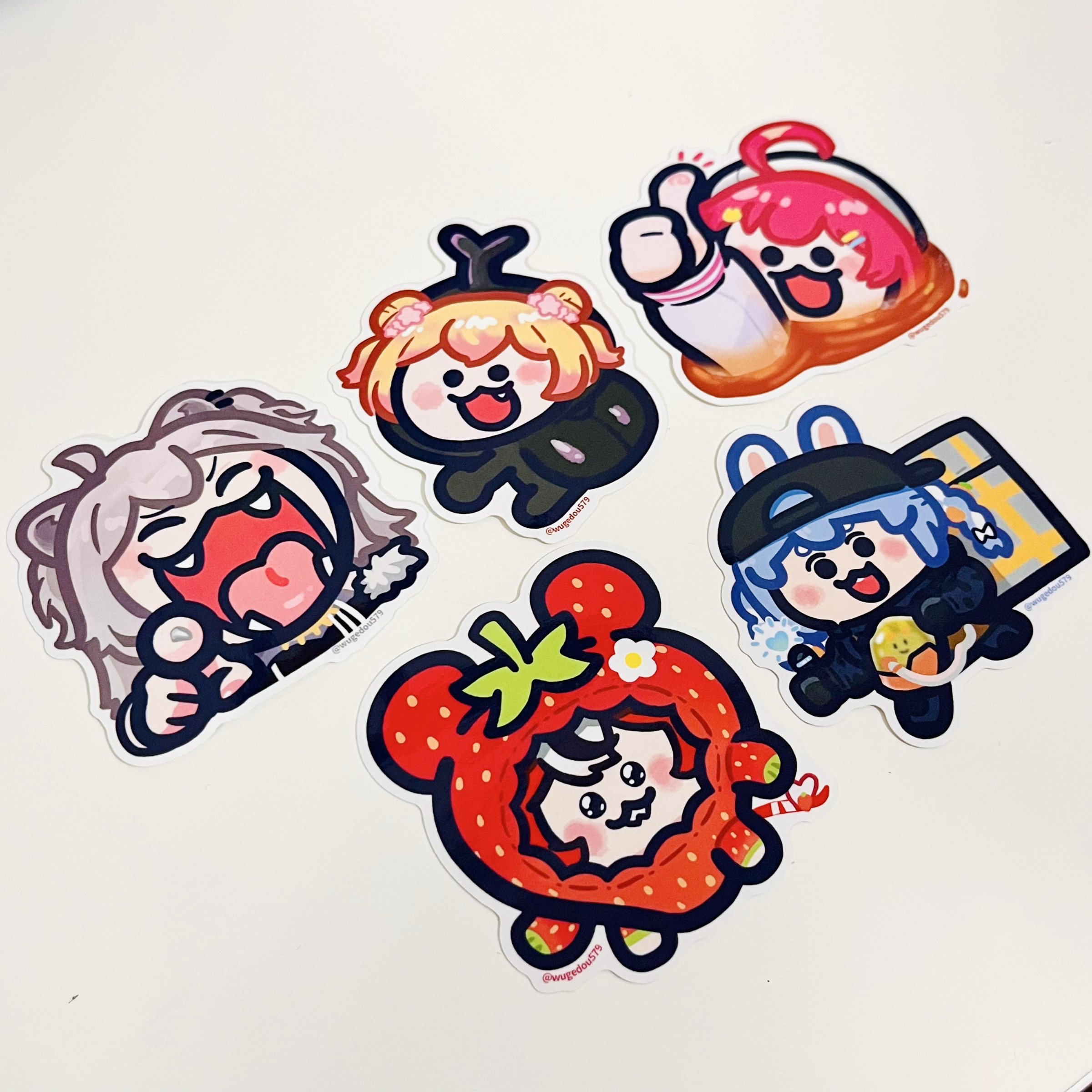 【HOLOLIVE】【H款】てぇてぇ♡ステッカー貼貼貼紙