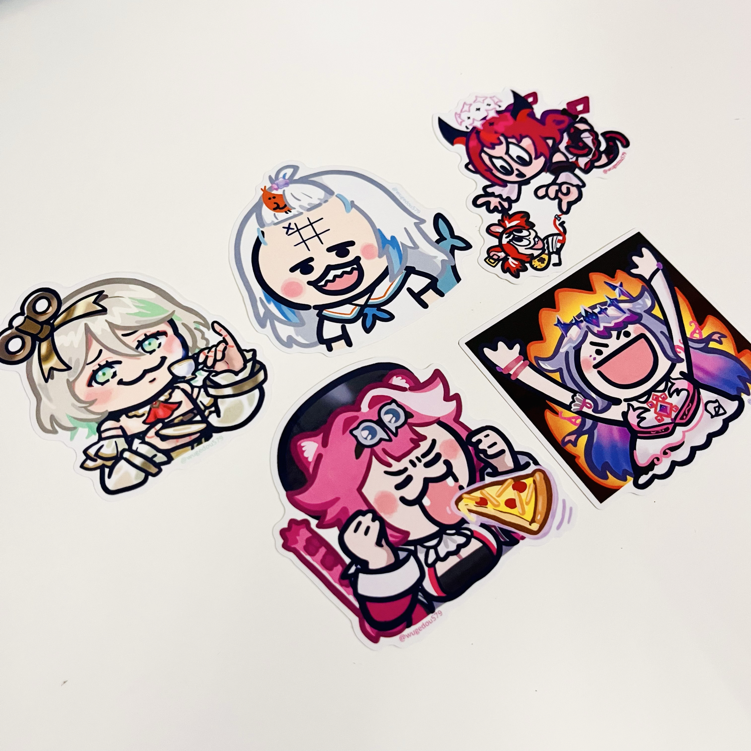 【HOLOLIVE】【G款】てぇてぇ♡ステッカー貼貼貼紙