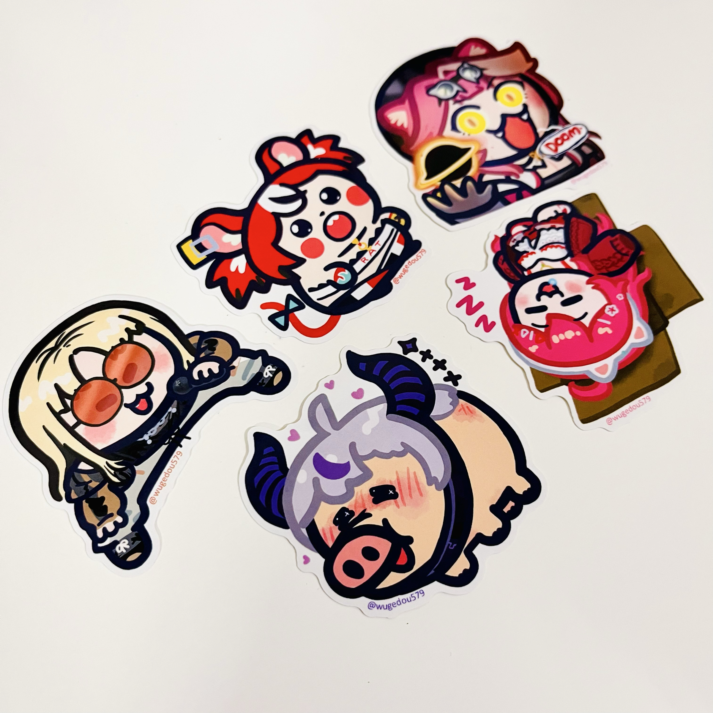 【HOLOLIVE】【E款】てぇてぇ♡ステッカー貼貼貼紙