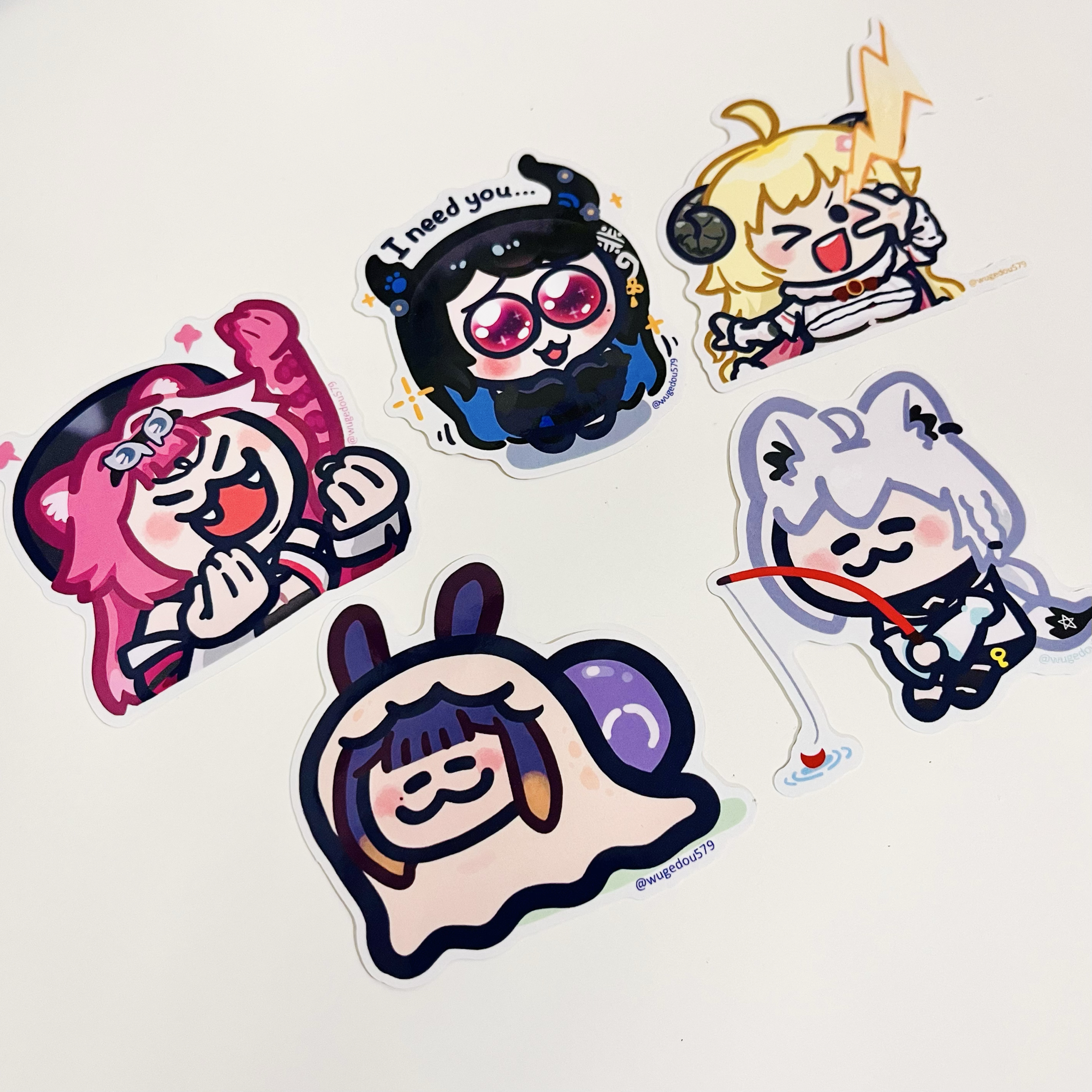 【HOLOLIVE】【C款】てぇてぇ♡ステッカー貼貼貼紙