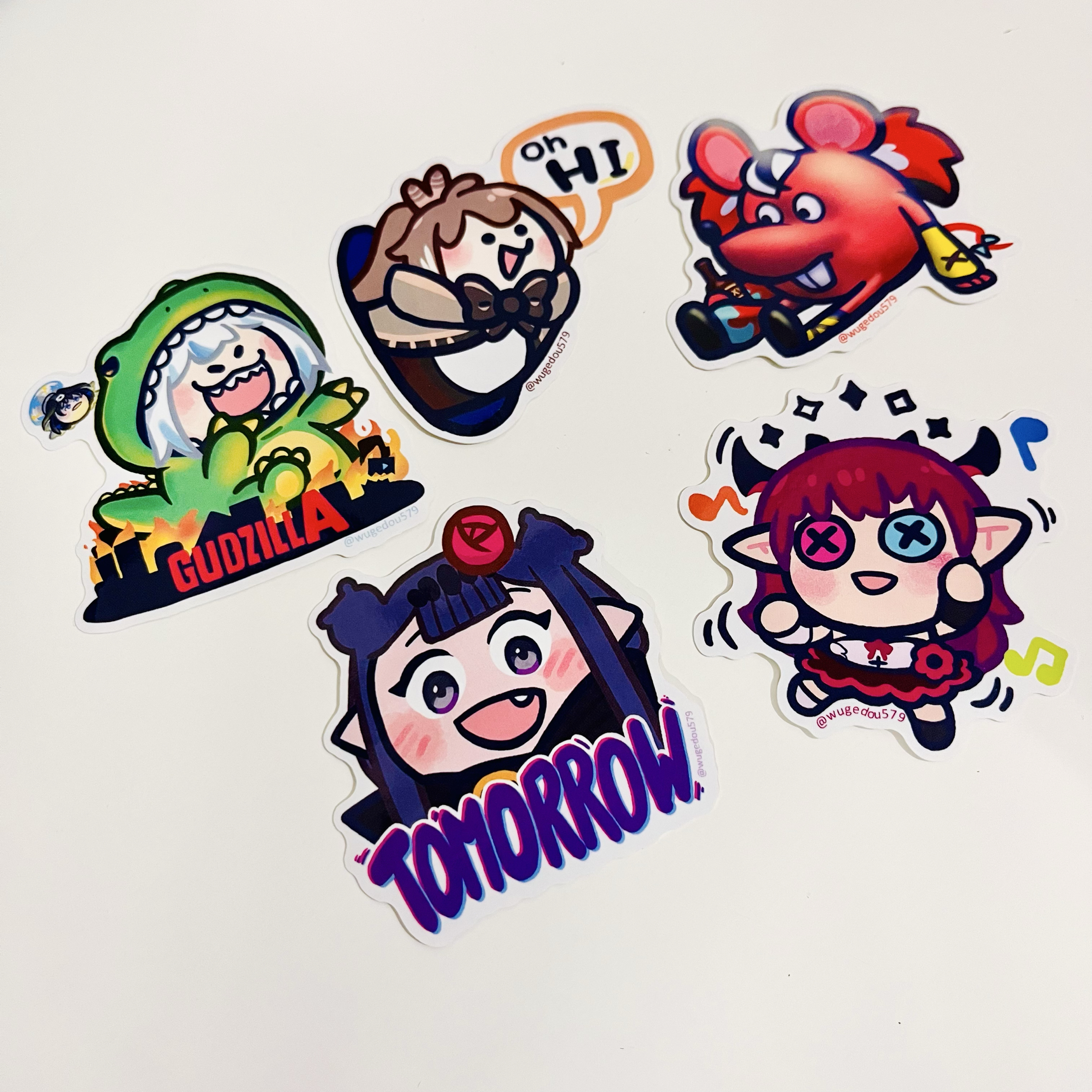 【HOLOLIVE】【B款】てぇてぇ♡ステッカー貼貼貼紙