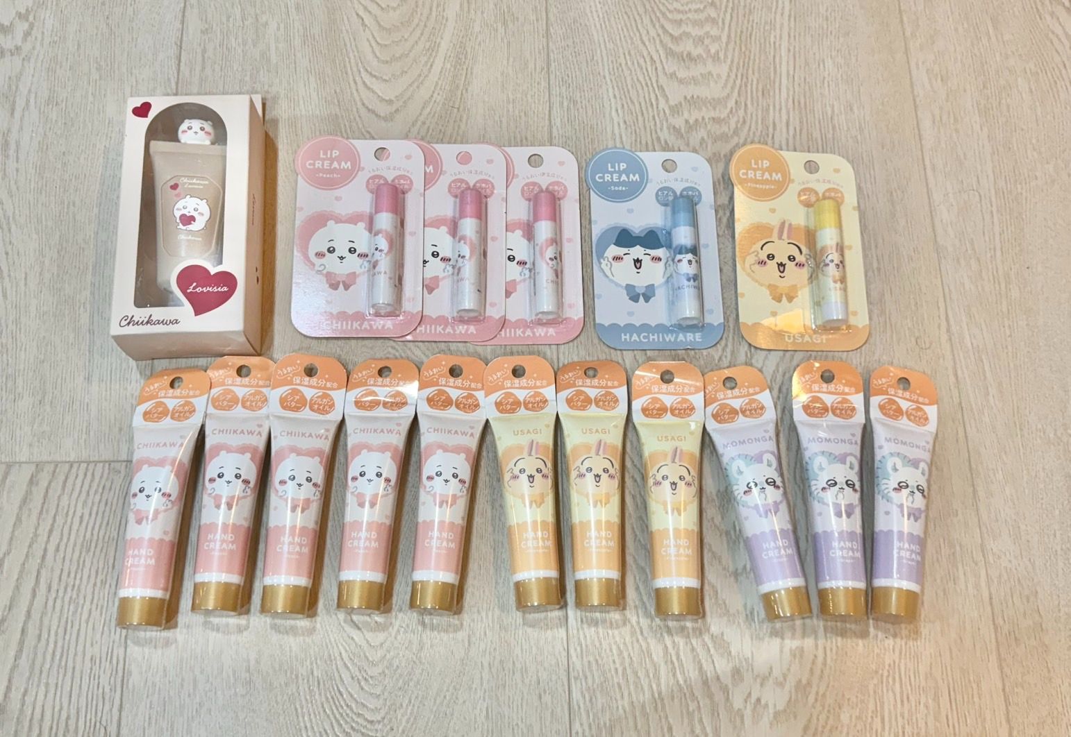 （B區）吉伊卡哇 護手霜、護唇膏